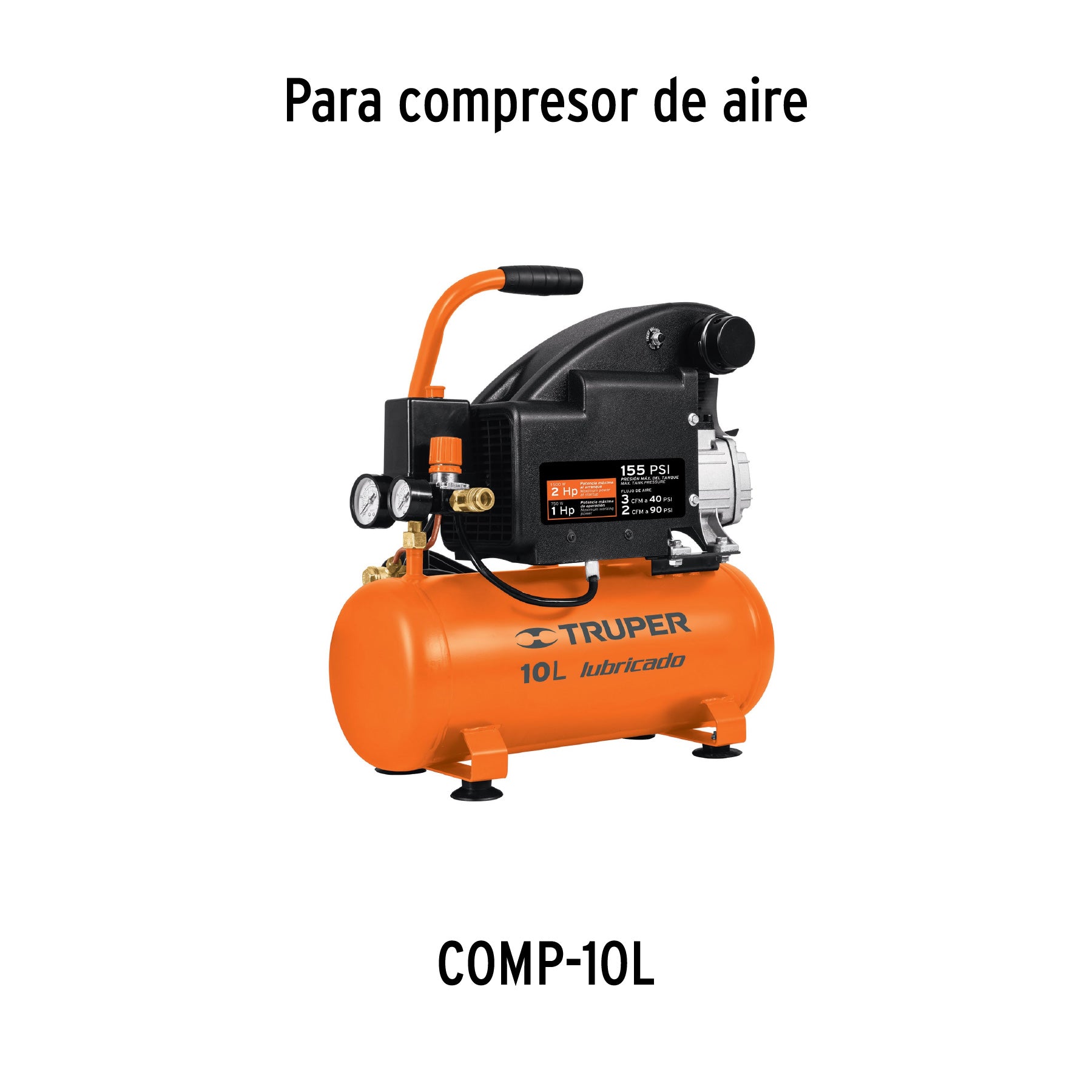 Manómetro para compresores Grupo 2, TRUPER