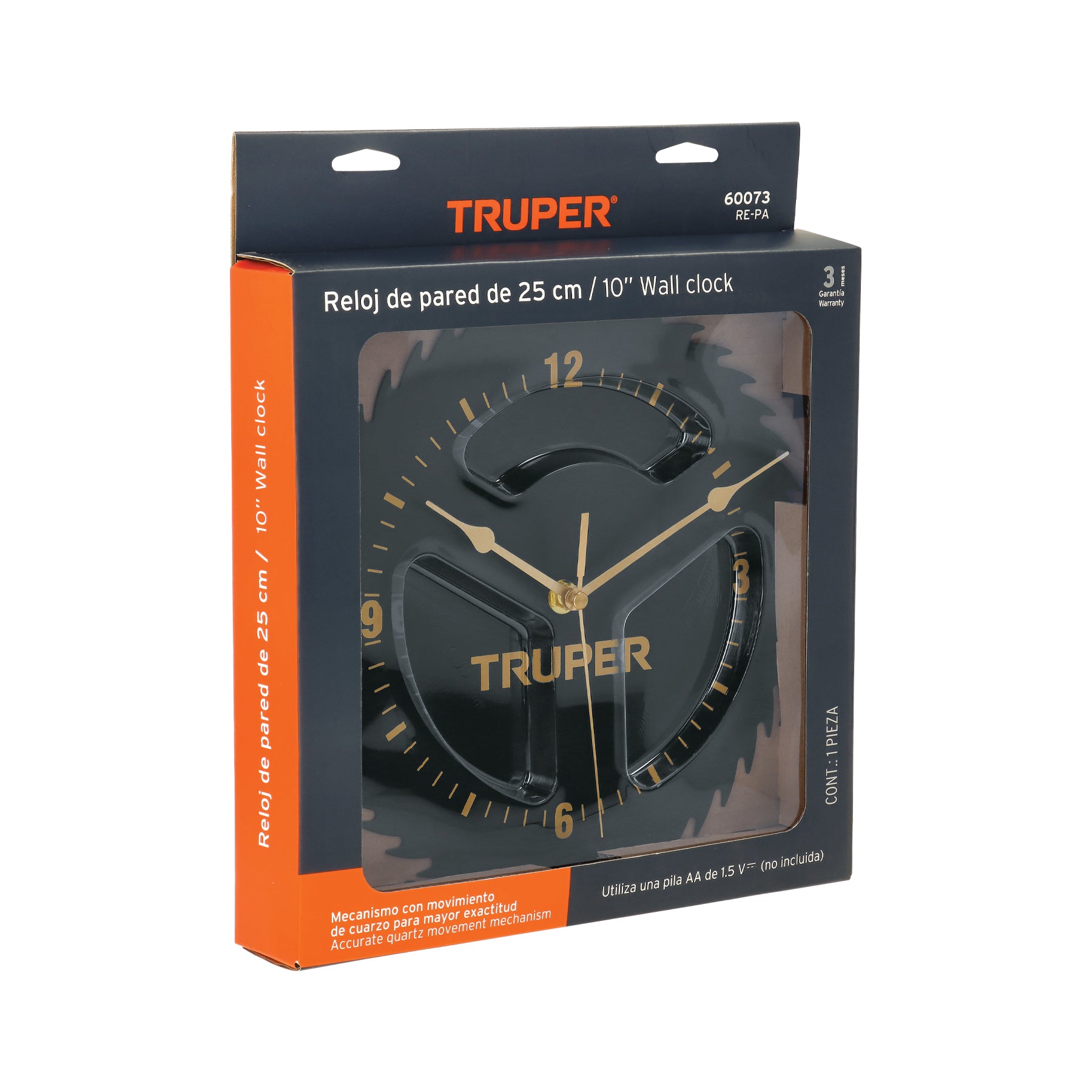 Reloj de pared, TRUPER