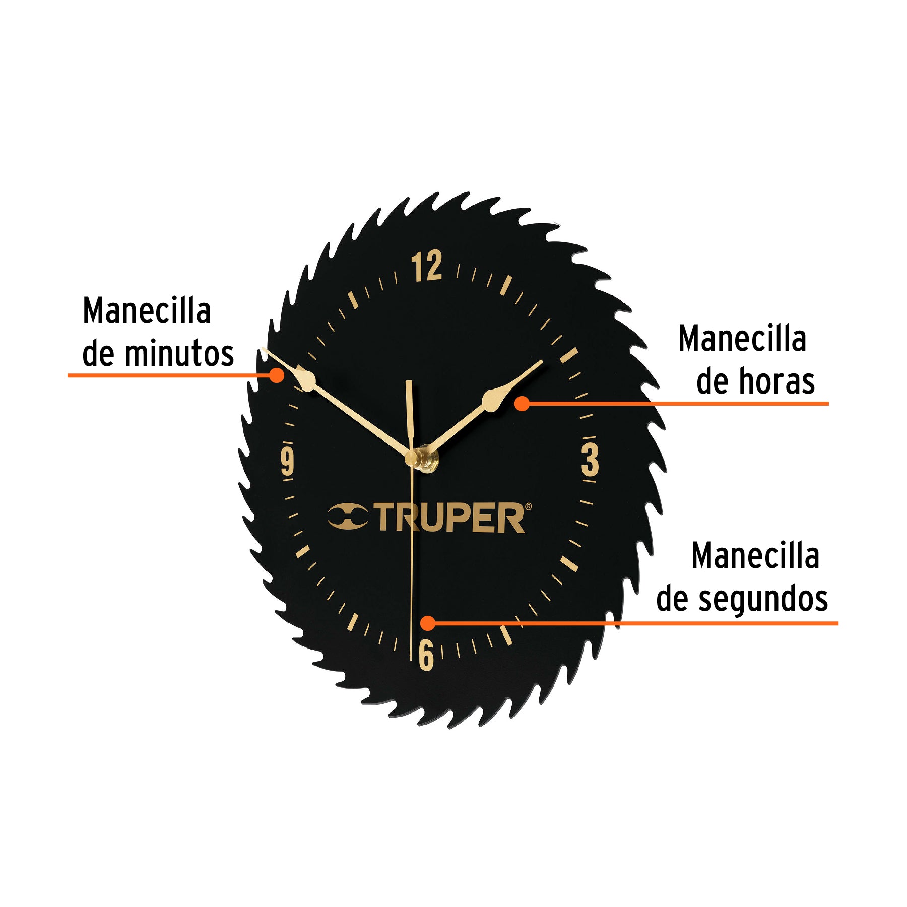 Reloj de pared, TRUPER