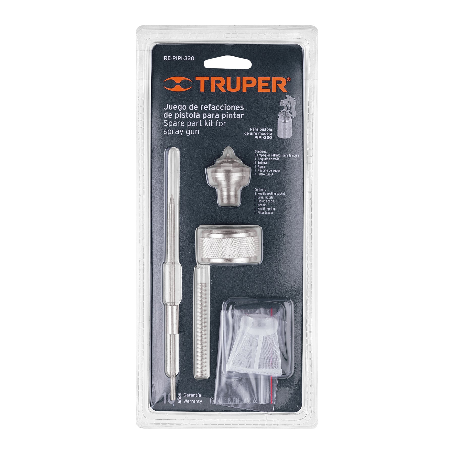 Repuestos de pistolas para pintar, PIPI-320, TRUPER