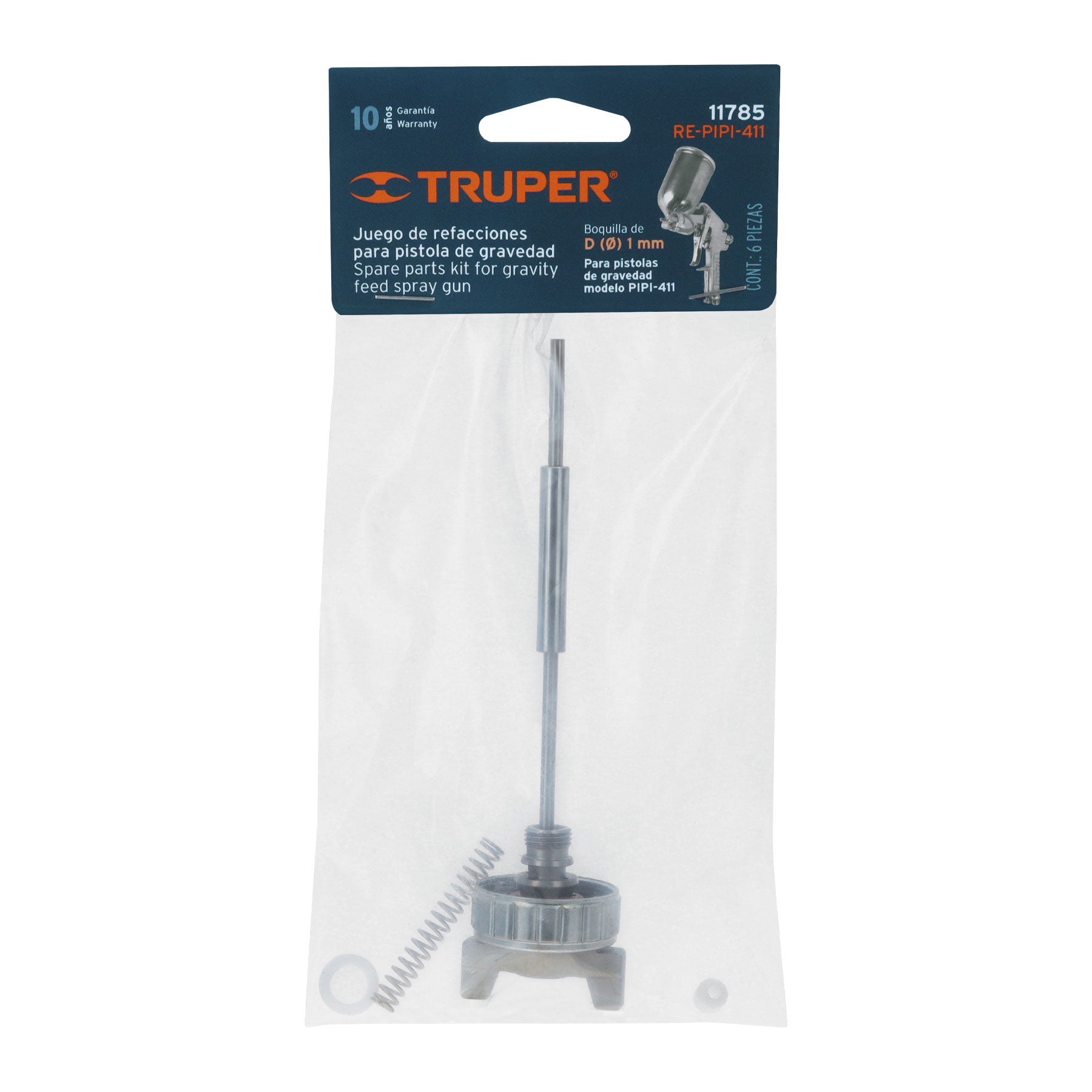 Repuestos de pistolas para pintar, PIPI-411, TRUPER