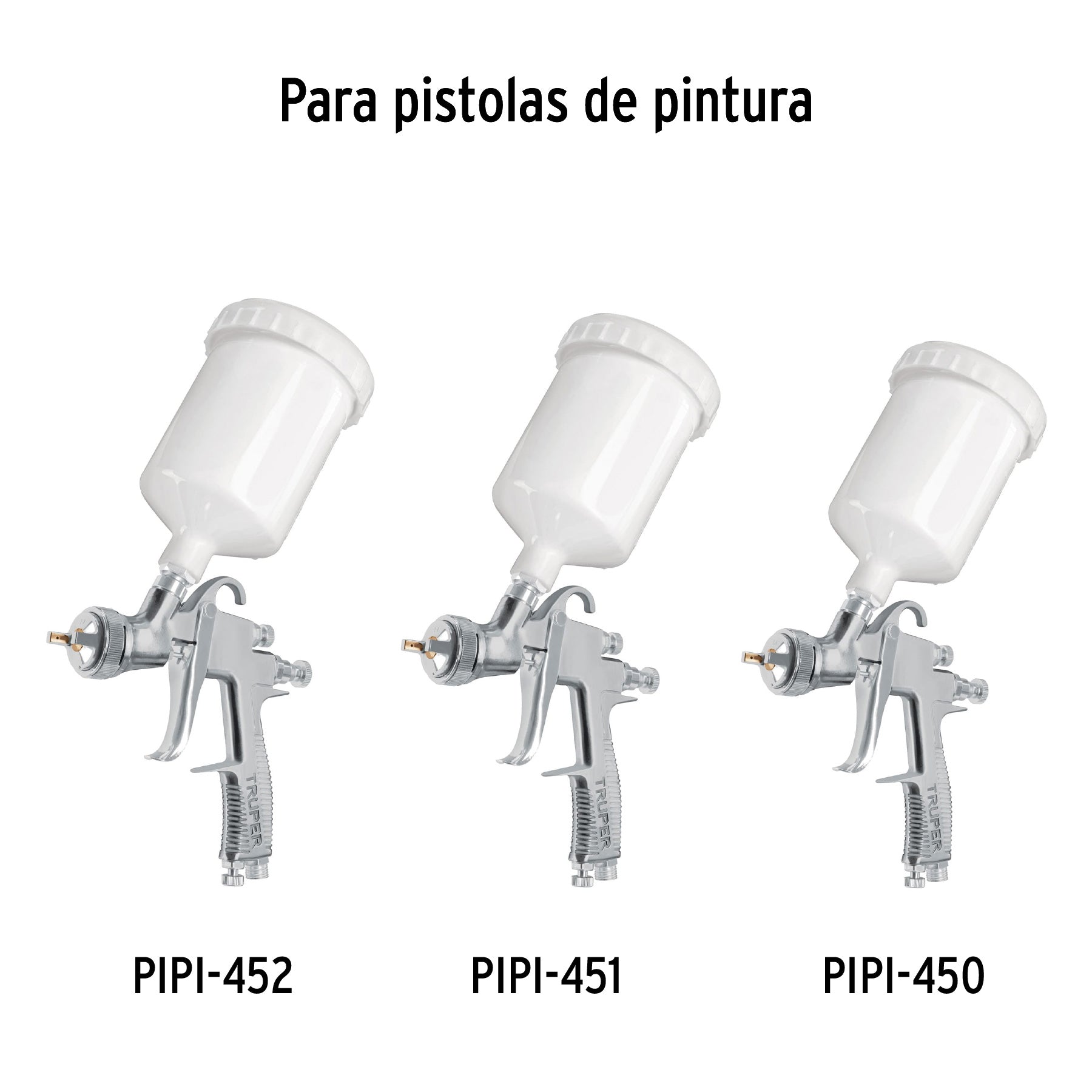 Repuestos para pistola para pintar PIPI-452, TRUPER