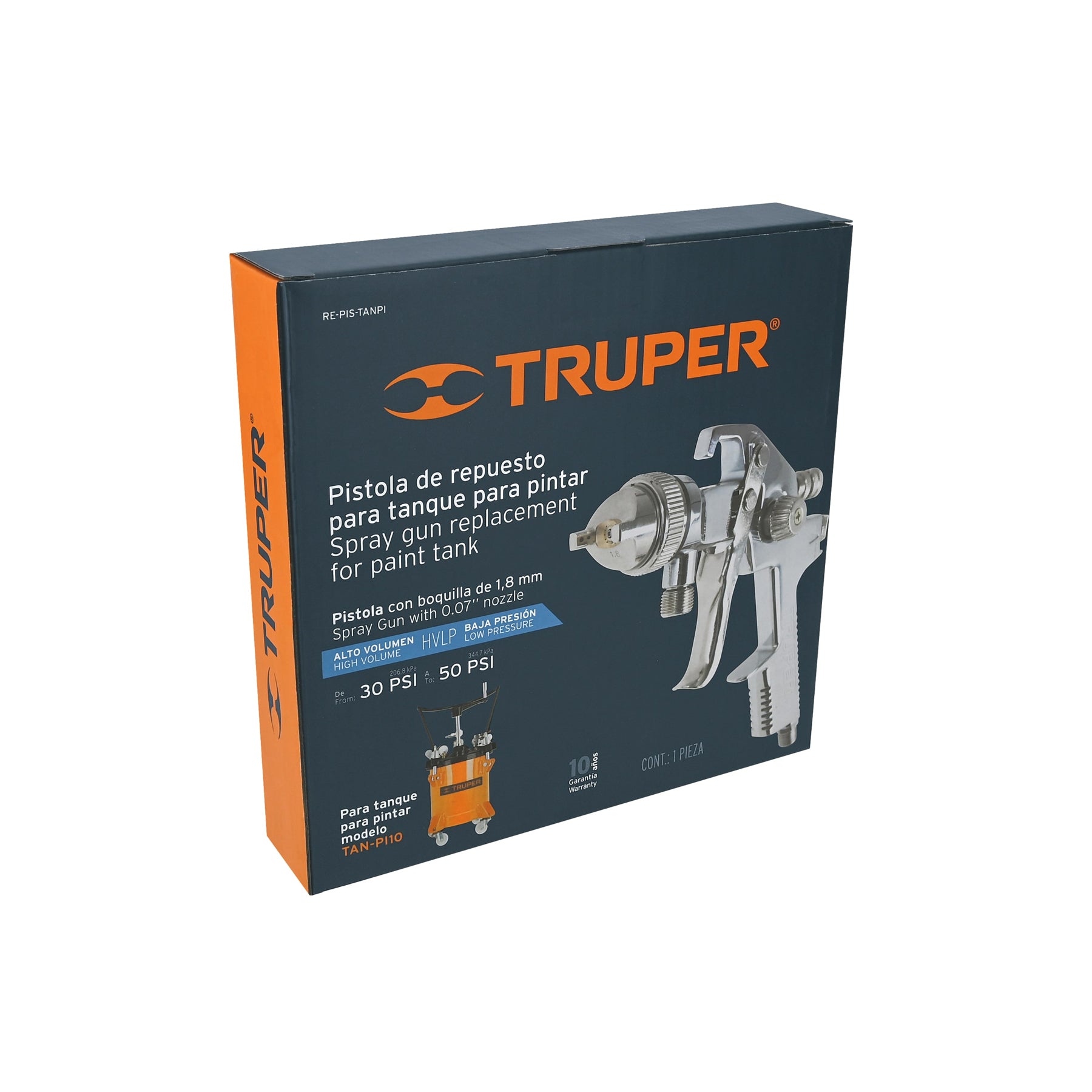 Repuesto de pistola para TANPI-10, TRUPER