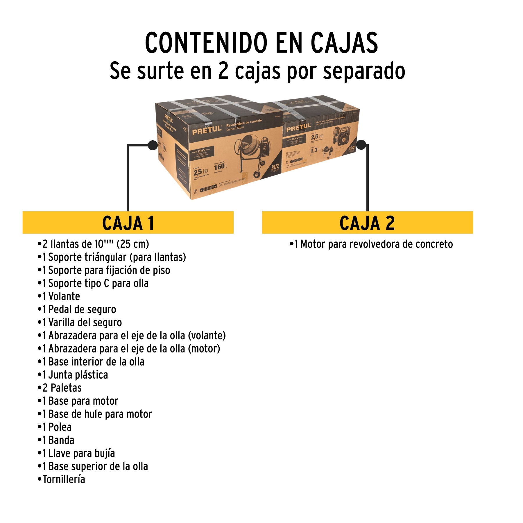 Revolvedora de concreto 1/2 saco, uso ligero, gasolina, 160L