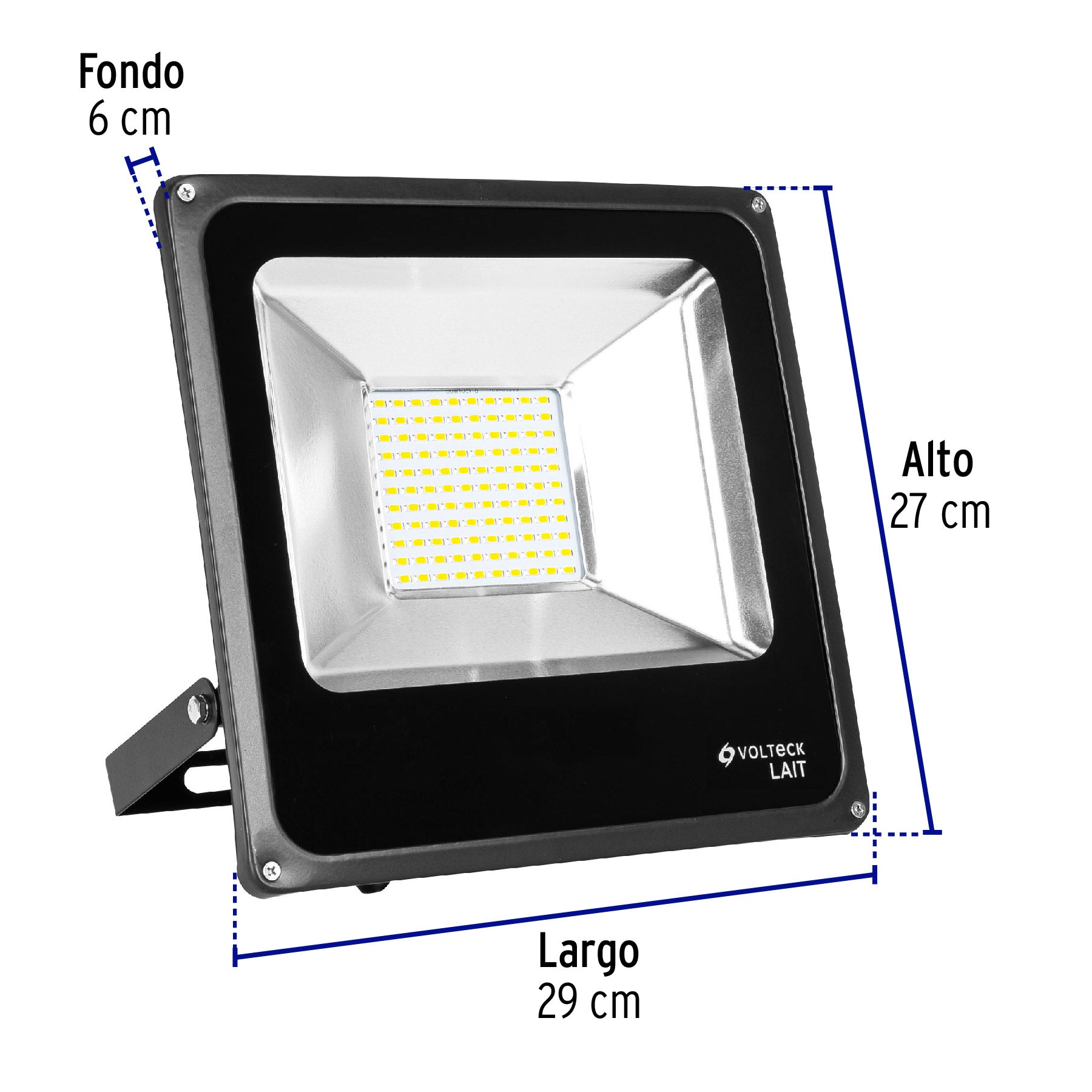 Reflector LED para exteriores 50W 3000K, VOLTECK