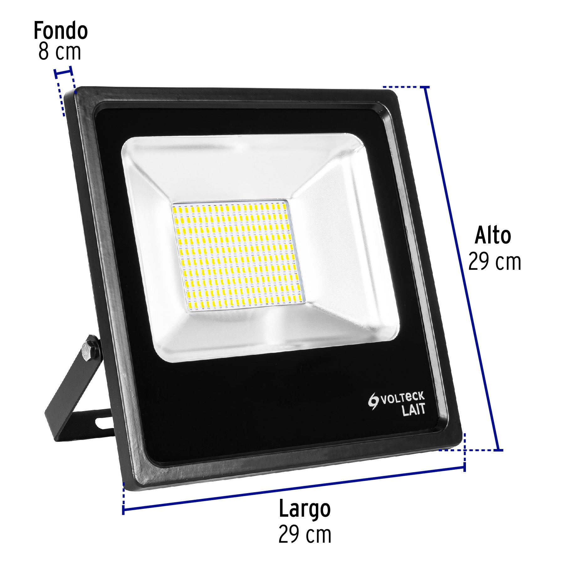 Reflector LED para exteriores 100W 3000K, VOLTECK