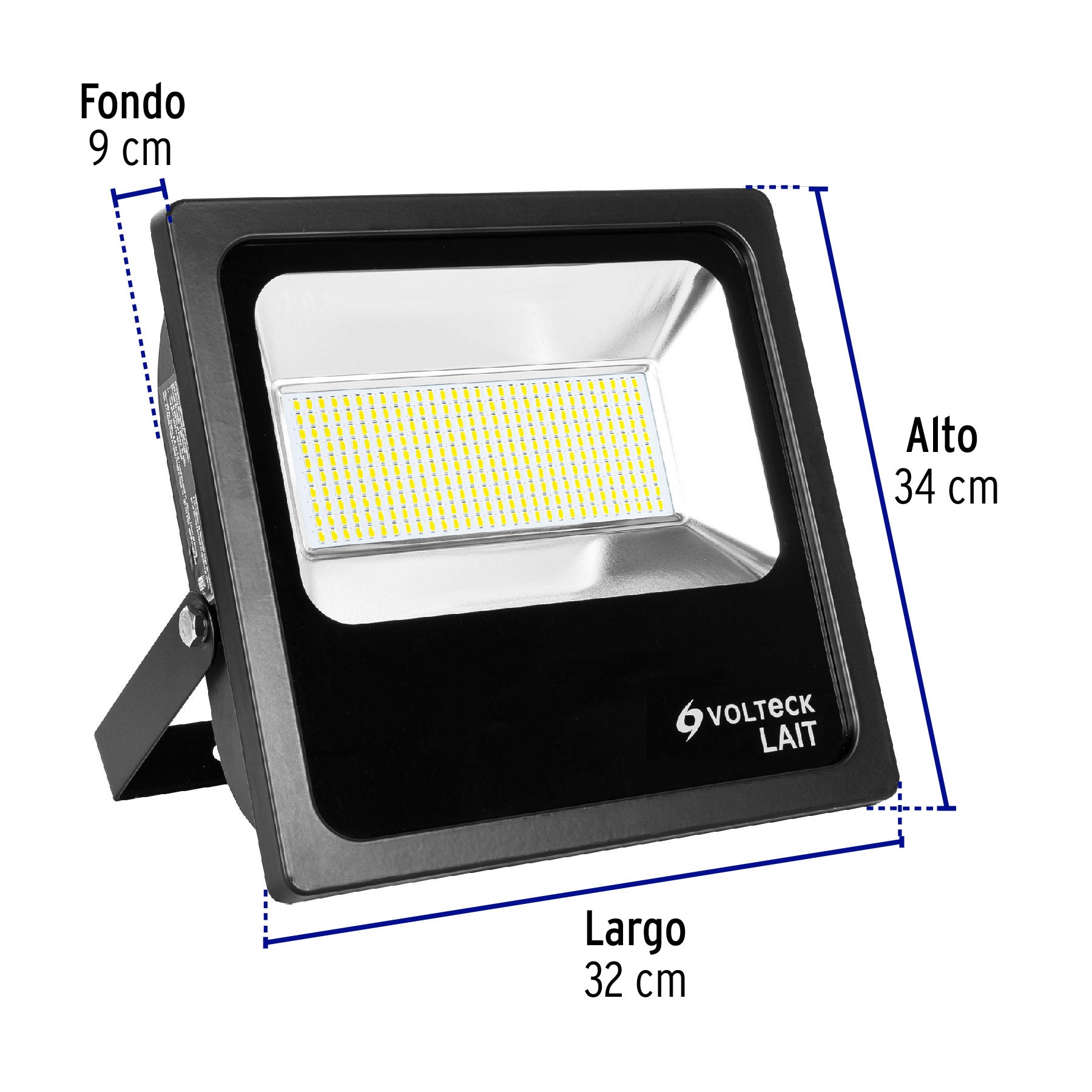 Reflector LED para exteriores 150W 3000K, VOLTECK