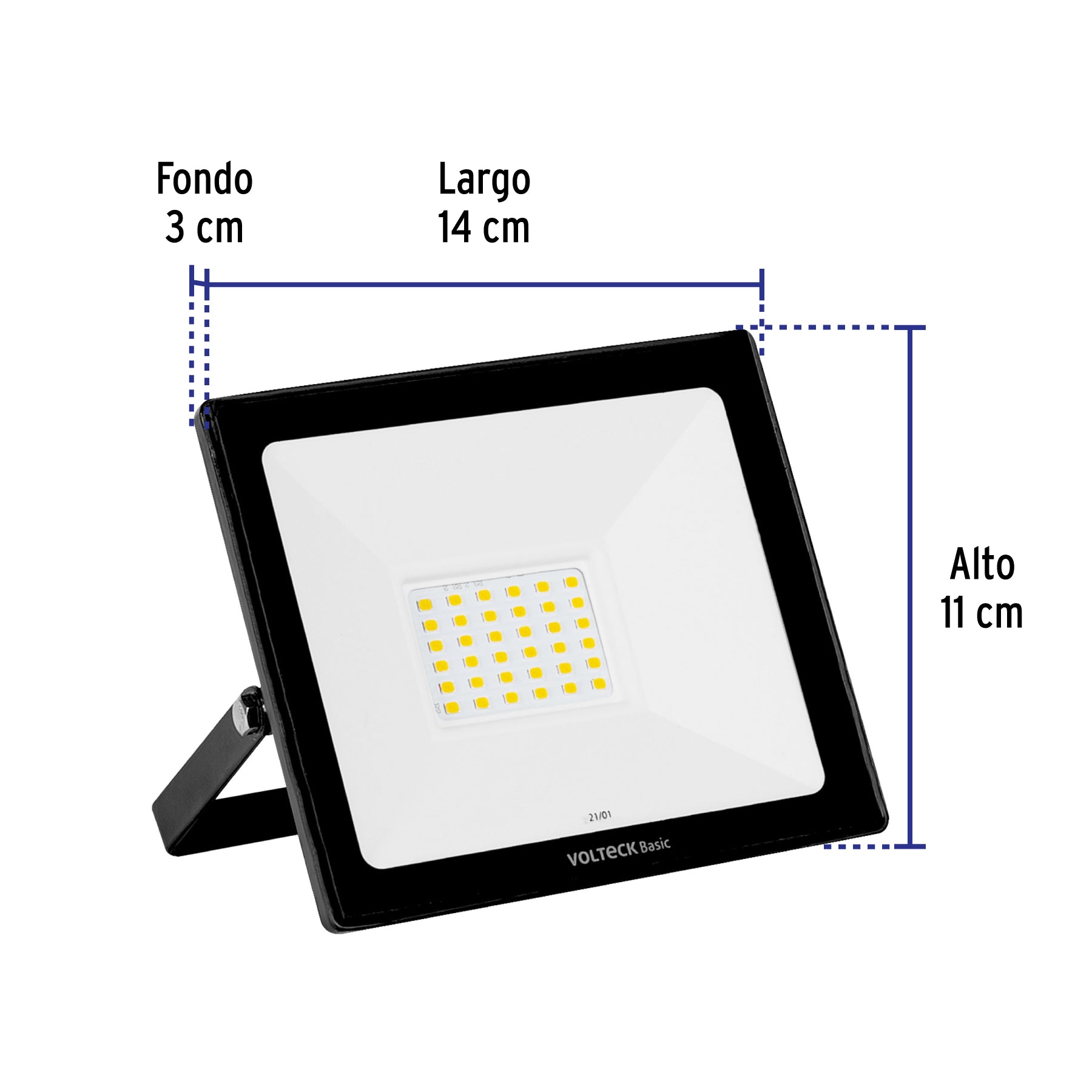 Reflector LED para exteriores 30W 6500K, VOLTECK BASIC