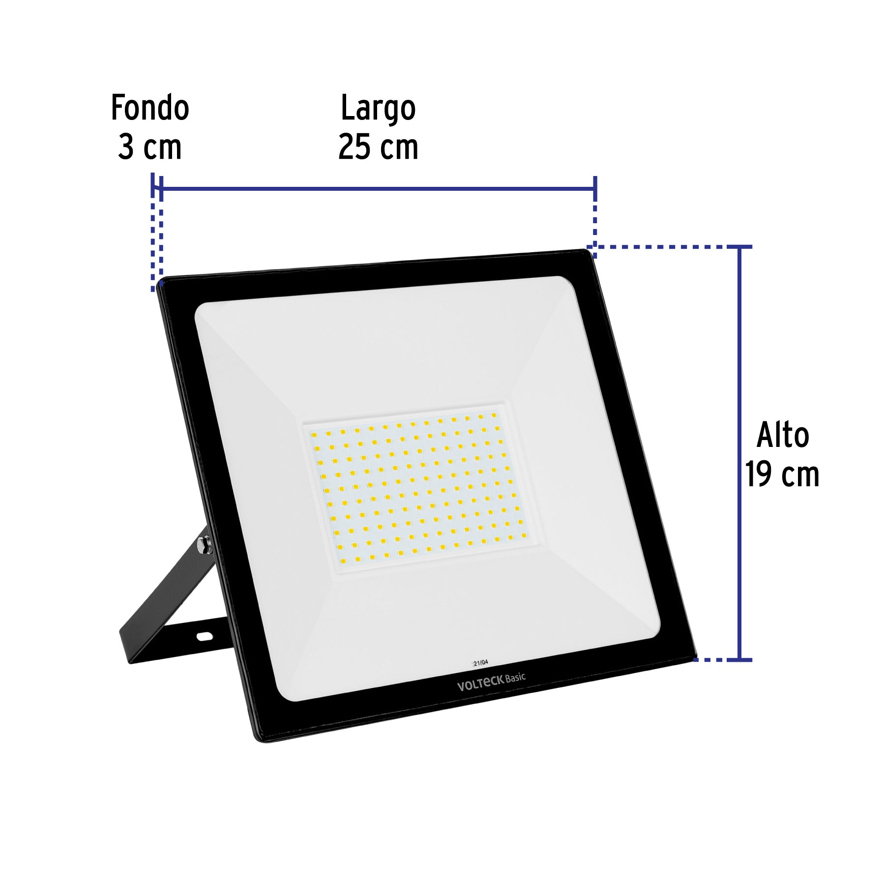 Reflector LED para exteriores 100W 6500K, VOLTECK BASIC