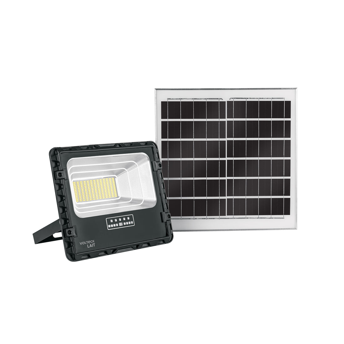 Reflector LED con panel solar 100W 6500K, VOLTECK