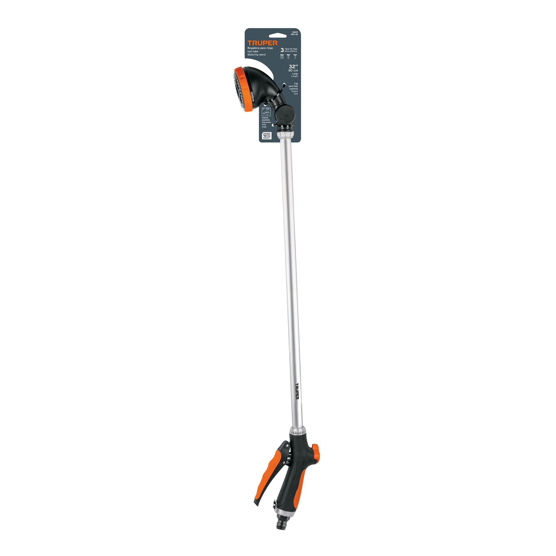 Pistola para riego tipo regadera de 32", TRUPER