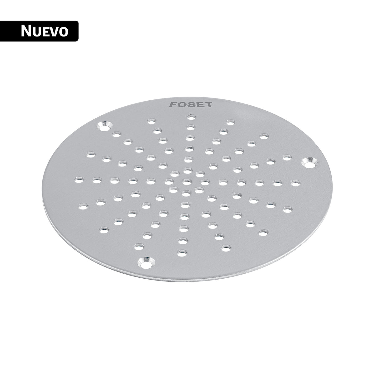 Rejilla anticucaracha de acero inoxidable para coladera 5"