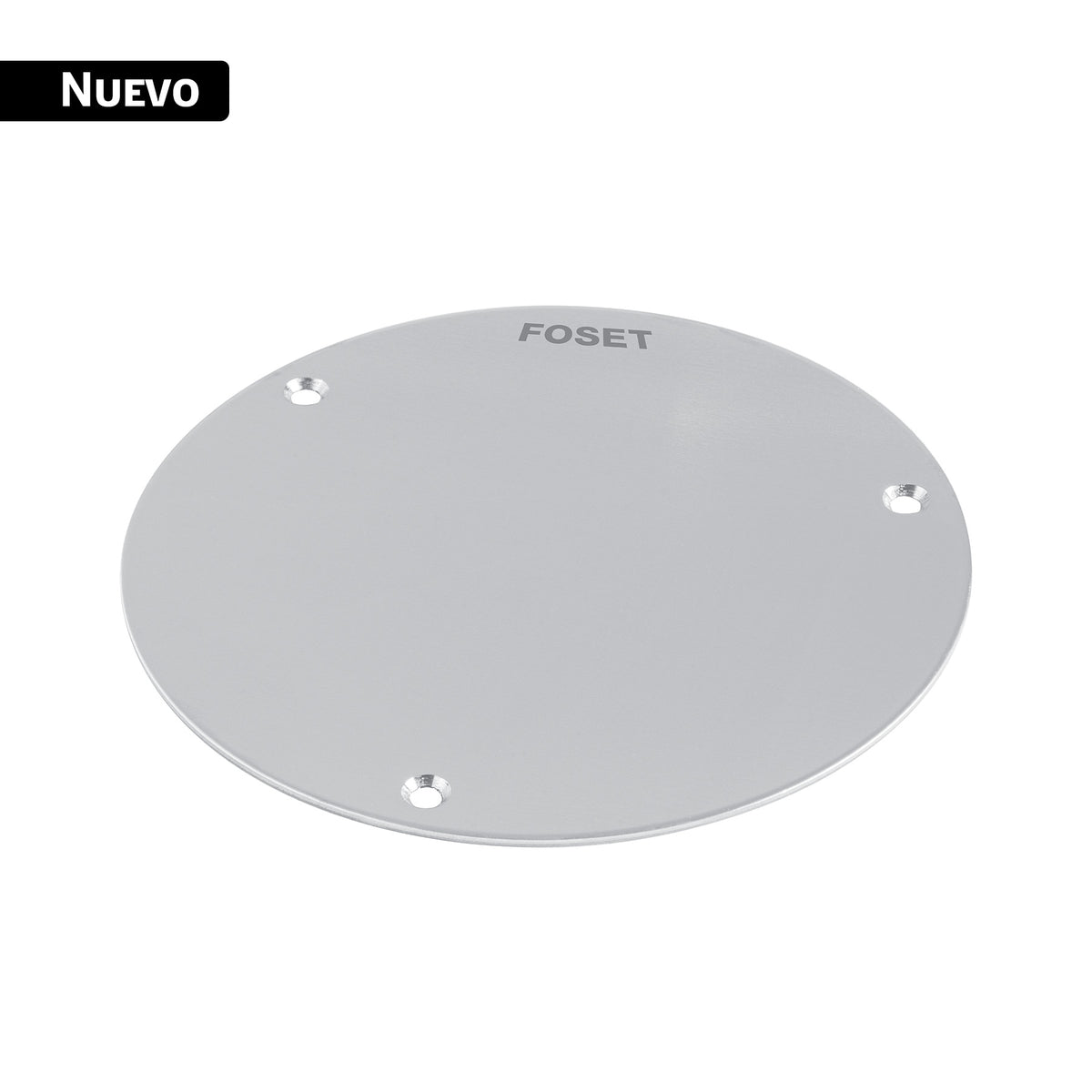 Tapa ciega de acero inoxidable para coladera 5", FOSET