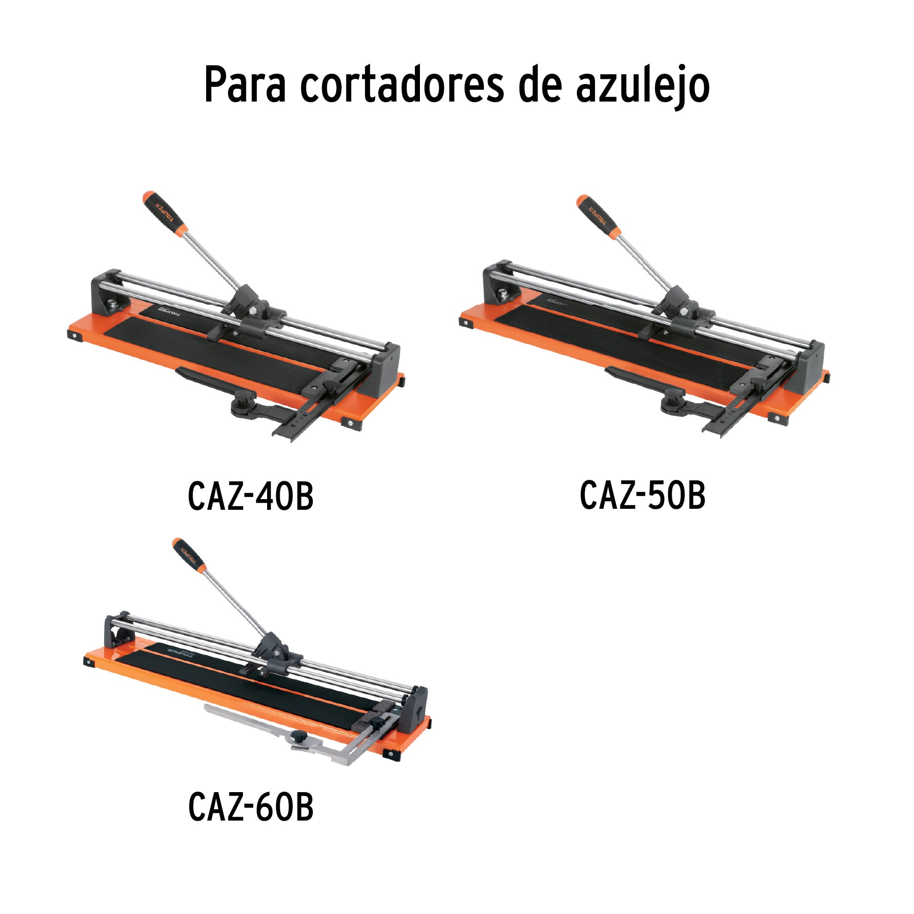 Repuesto de corredera para cortadores de azulejo, CAZ40/60B