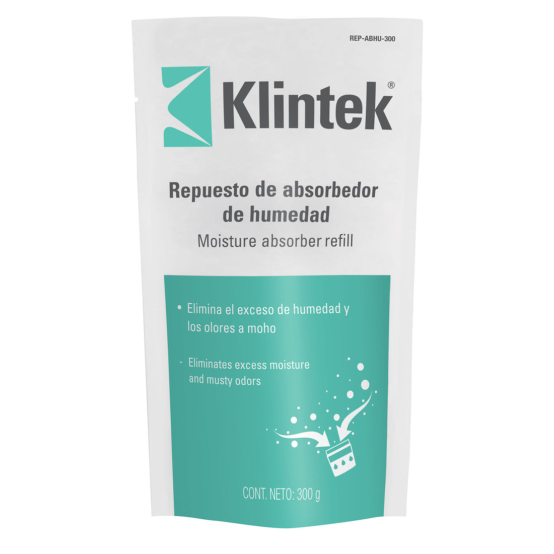 Repuesto para absorbedor de humedad, 300 gr