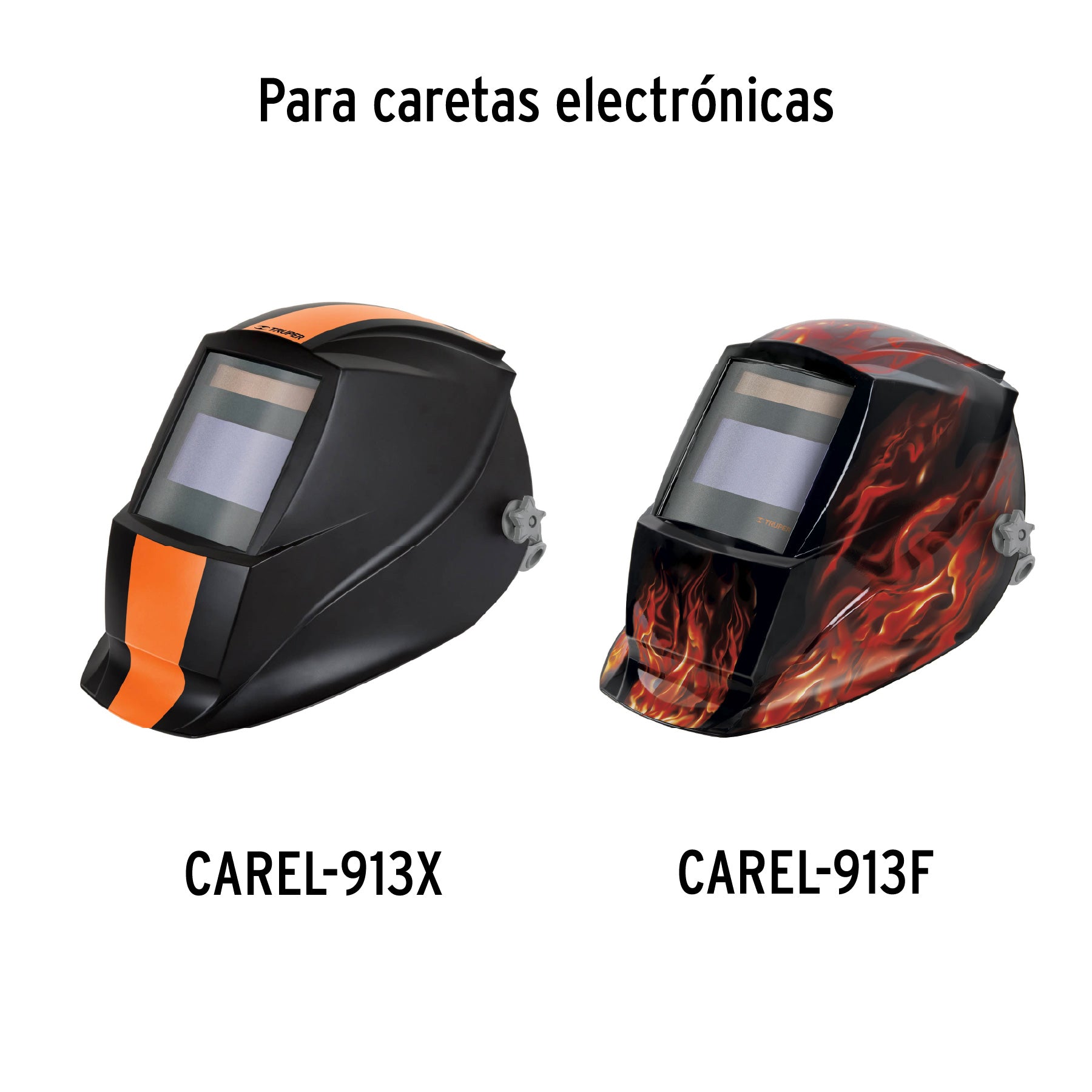 Bolsa con 2 micas para caretas CAREL-913X/CAREL-913F, TRUPER