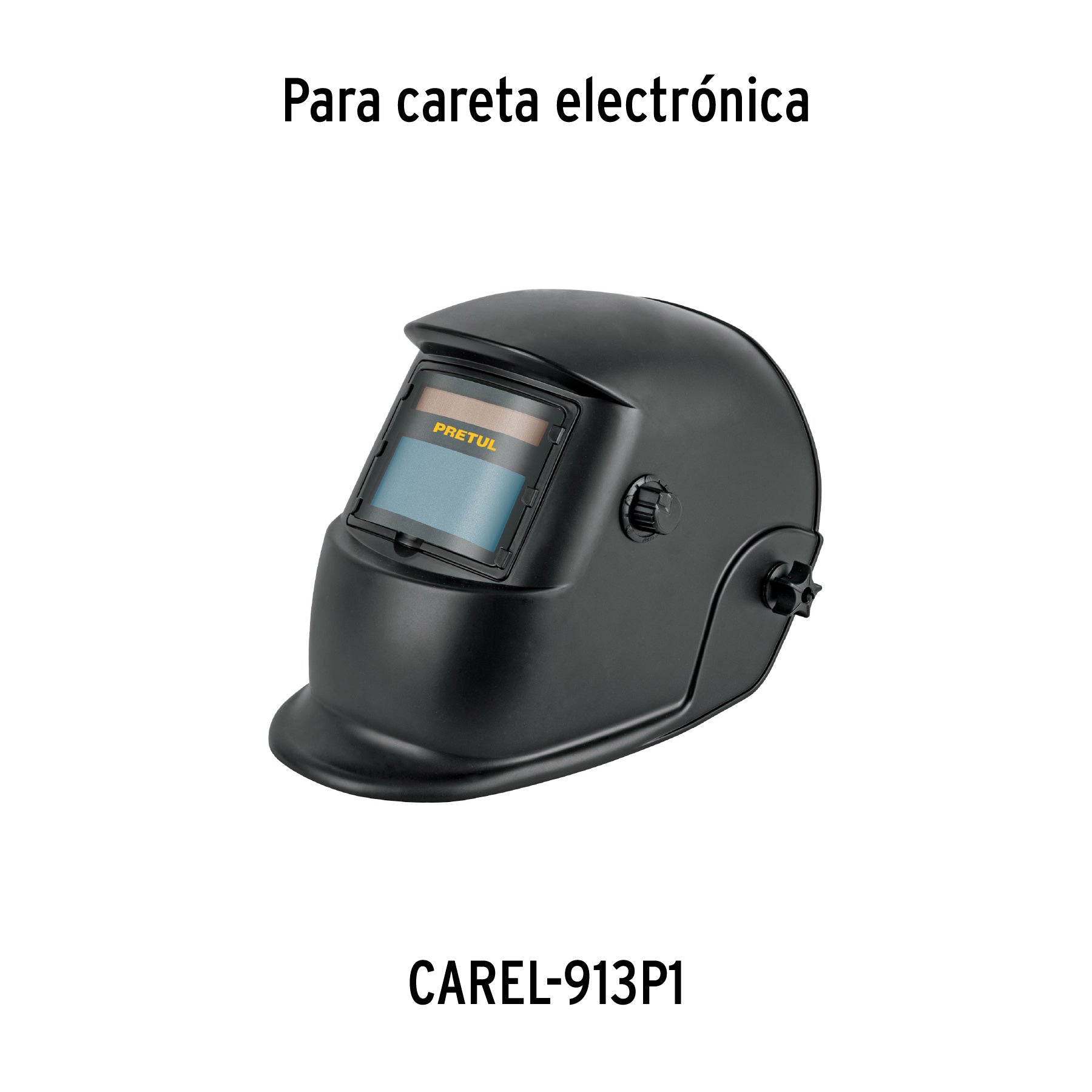 Bolsa con 2 micas para careta CAREL-913P1, PRETUL