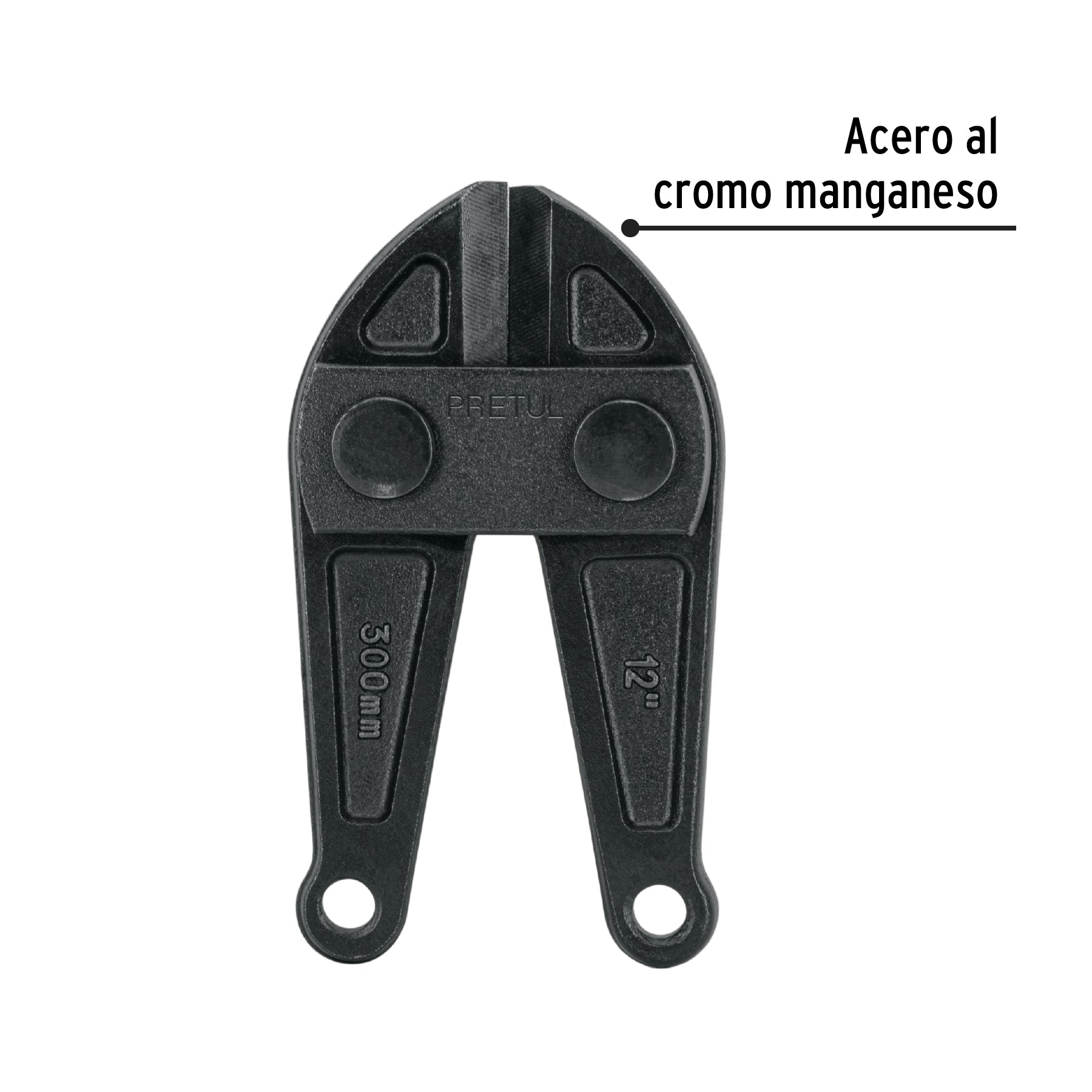 Cuchillas de repuesto para cortapernos 12", PRETUL