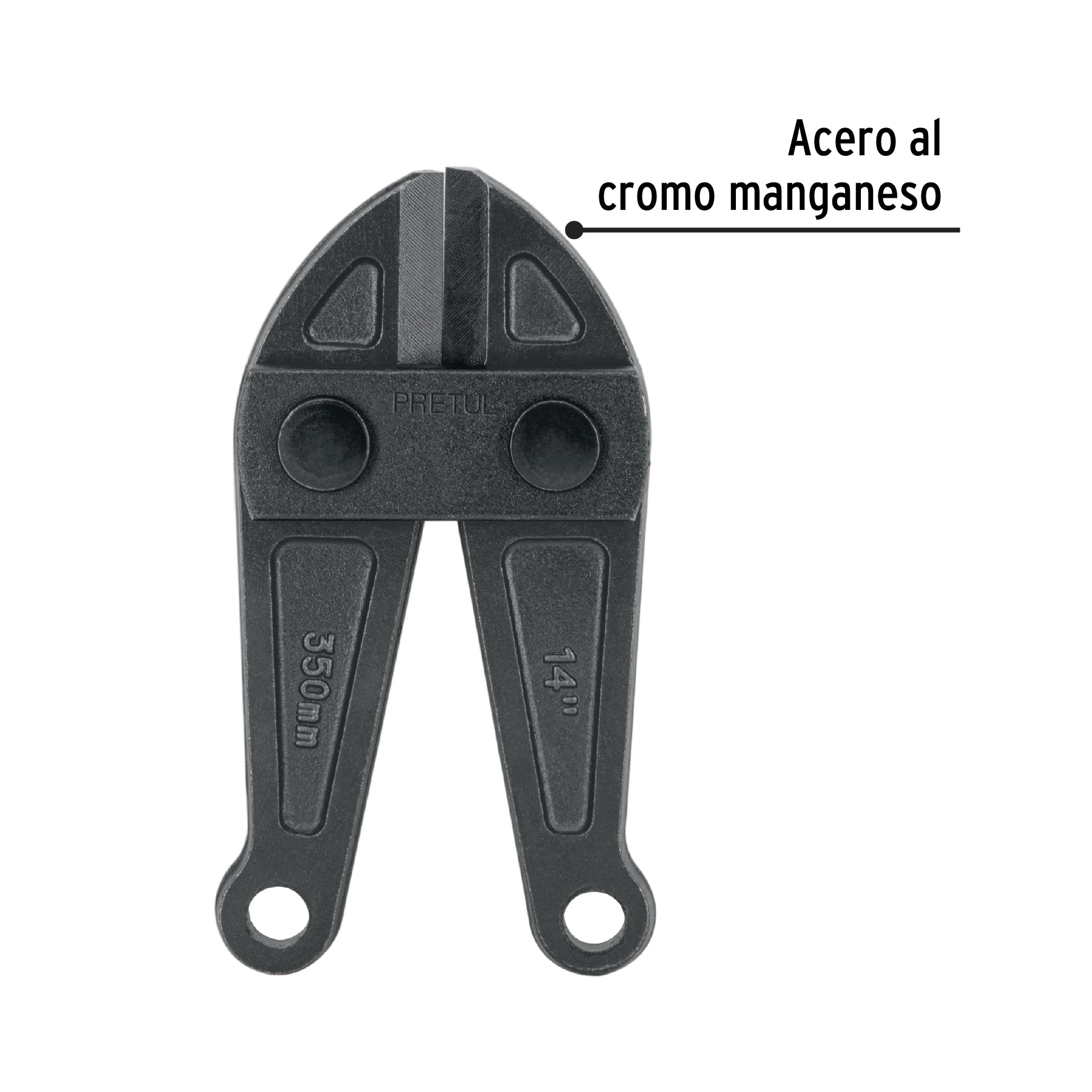 Cuchillas de repuesto para cortapernos 14", PRETUL