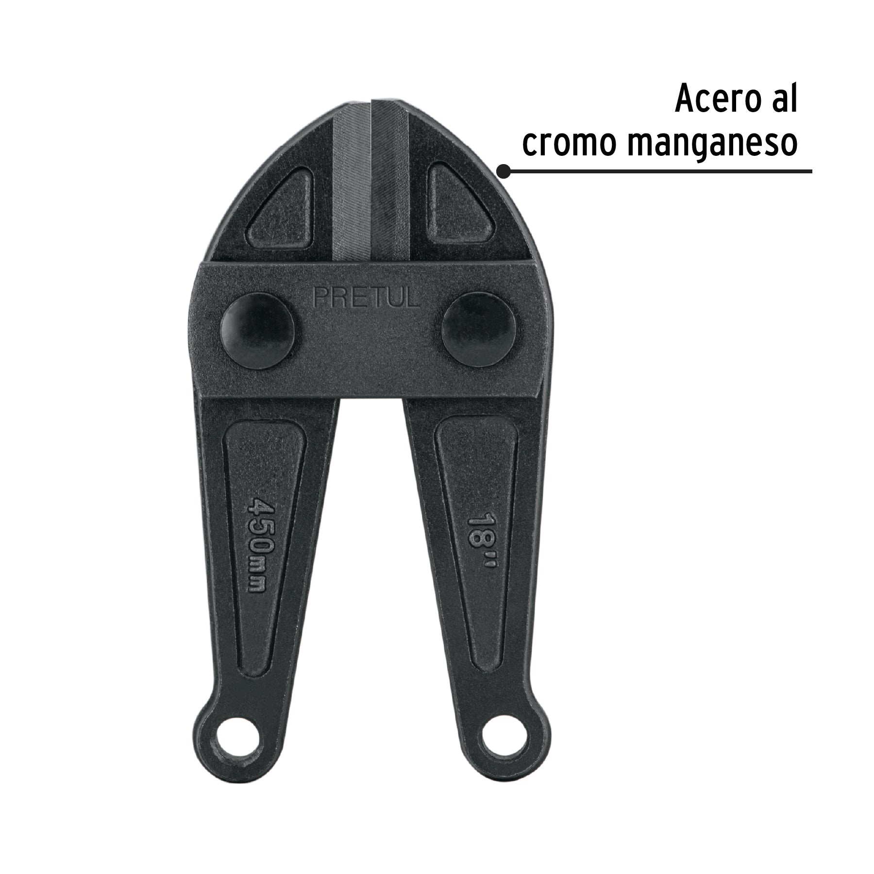 Cuchillas de repuesto para cortapernos 18", PRETUL