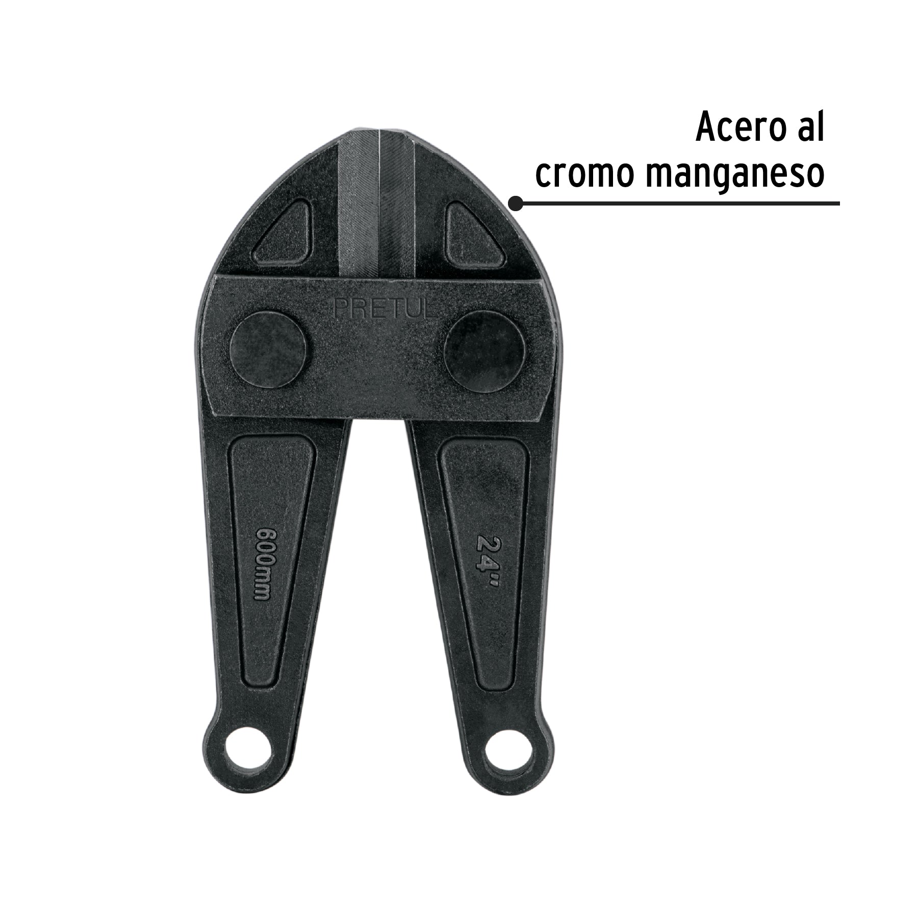 Cuchillas de repuesto para cortapernos 24", PRETUL