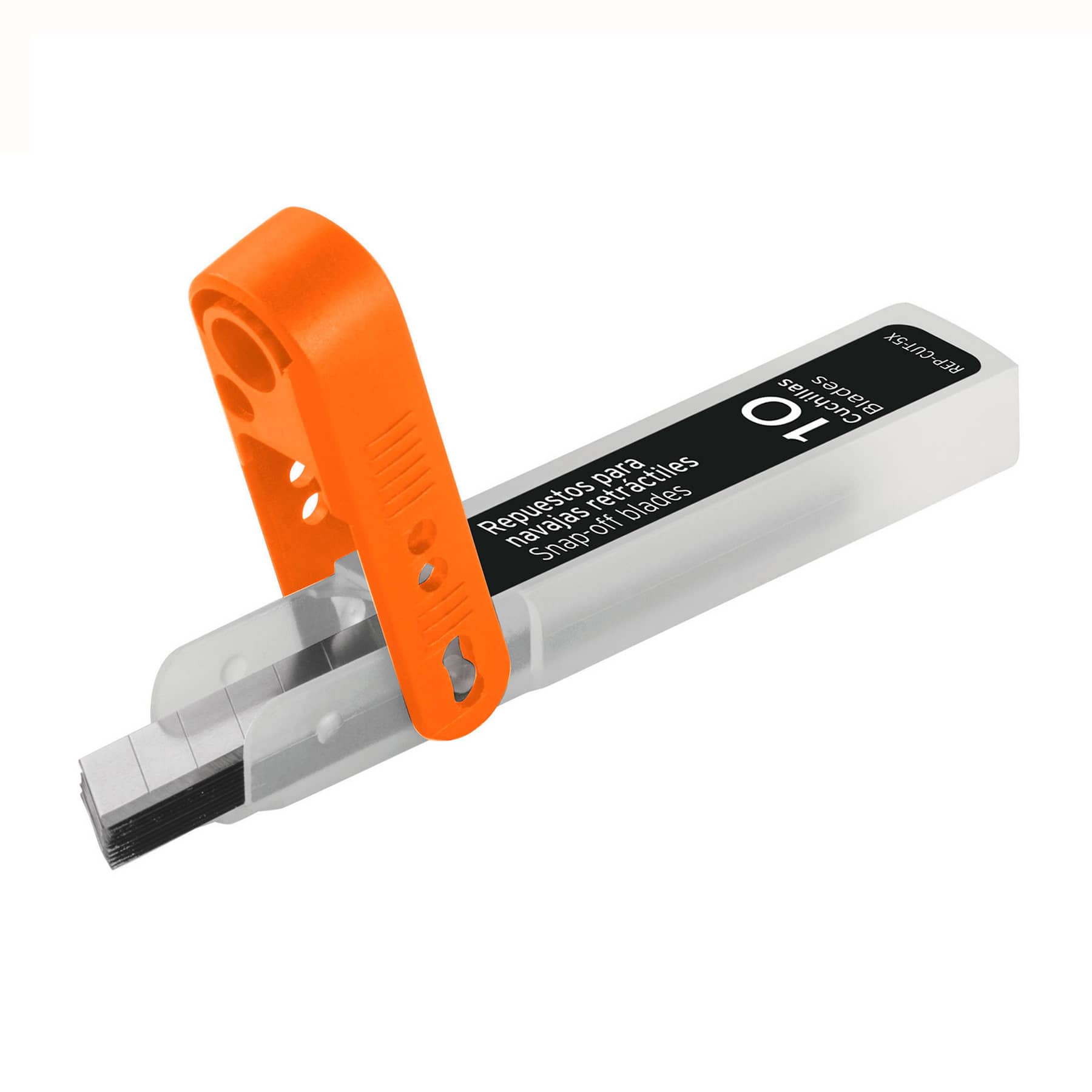 Estuche con 10 cuchillas SK2 de 9 mm para cutter, EXPERT