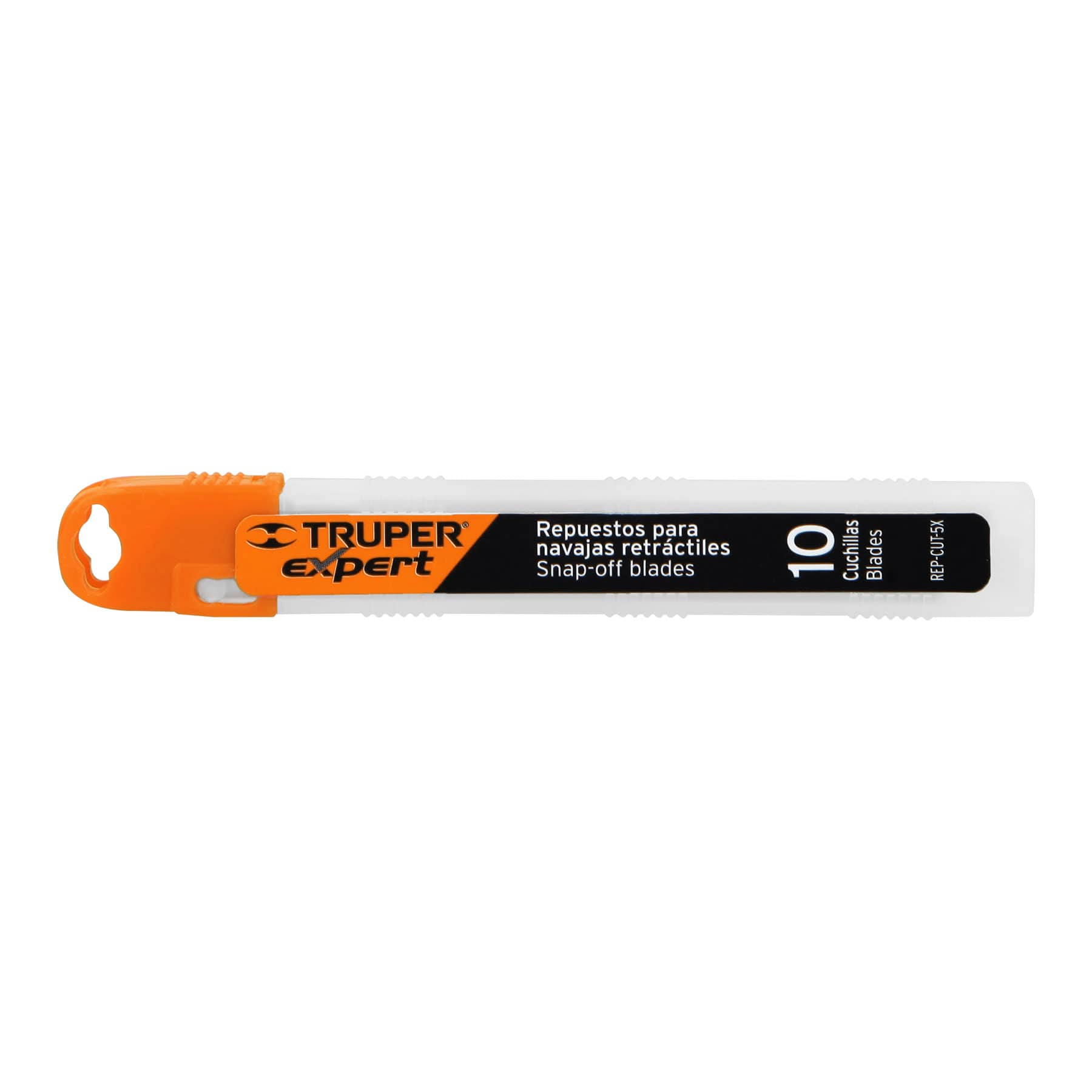 Estuche con 10 cuchillas SK2 de 9 mm para cutter, EXPERT