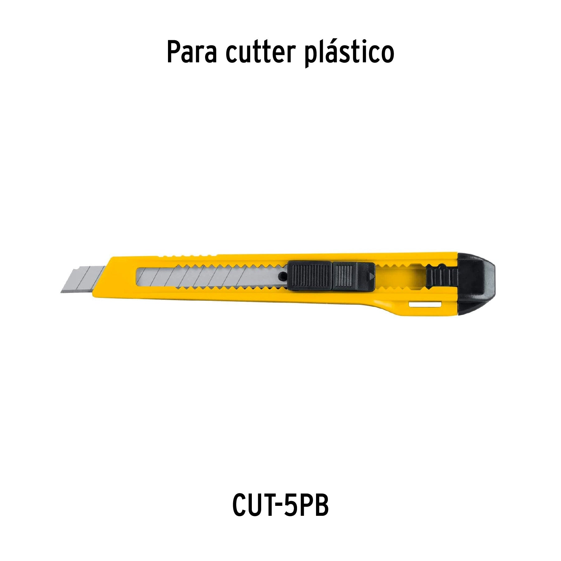 Estuche con 10 cuchillas SK4 de 9 mm para cutter, TRUPER