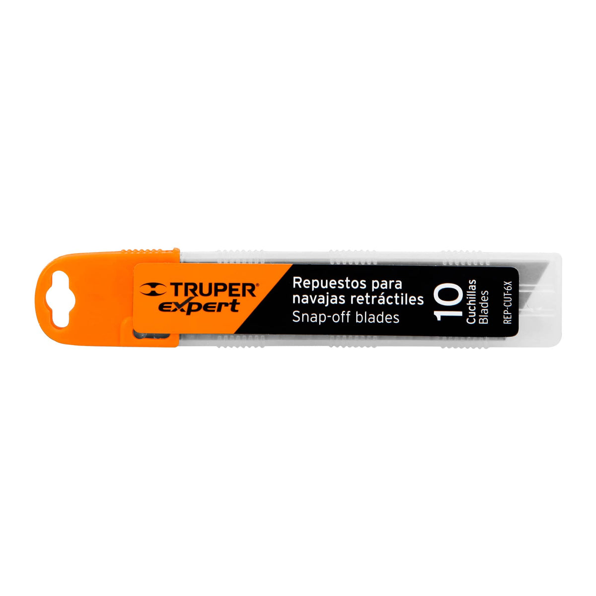 Estuche con 10 cuchillas SK2 de 18 mm para cutter, EXPERT