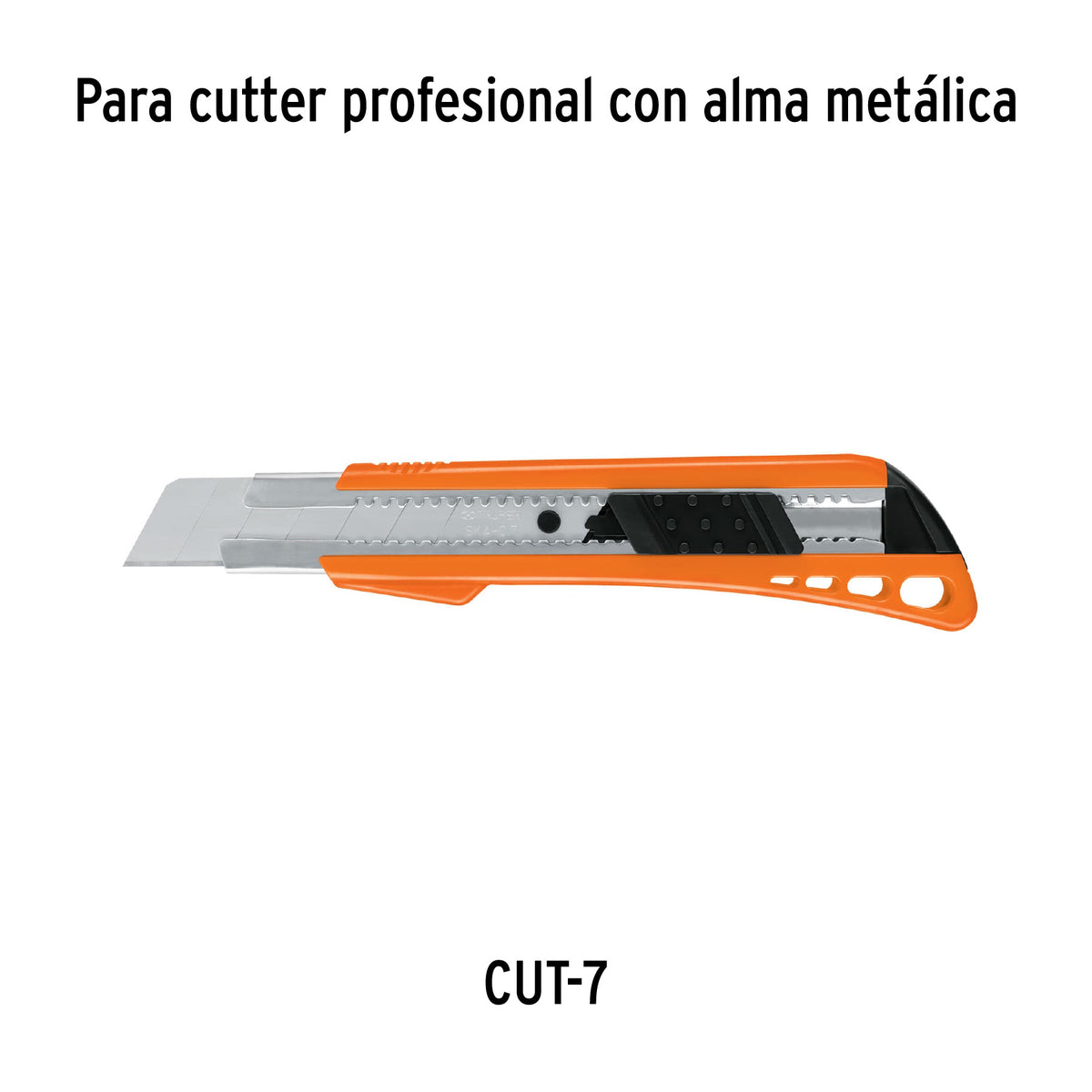 Estuche con 10 cuchillas SK2 de 25 mm para cutter, EXPERT