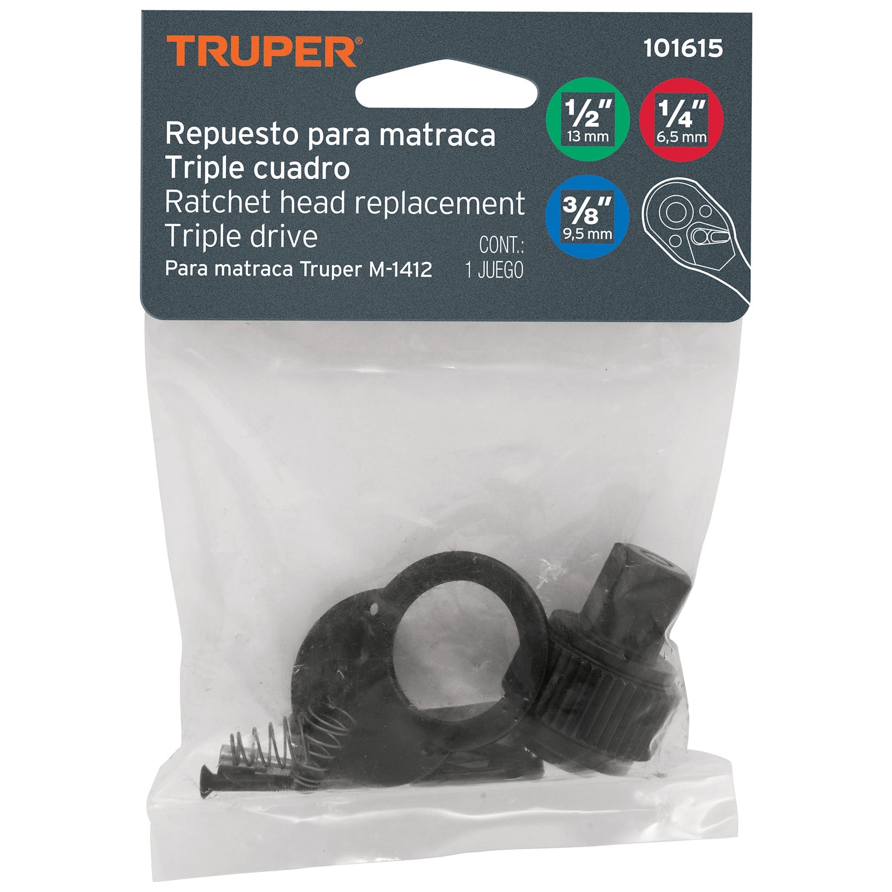 Kit de refacciones para M-1412, TRUPER