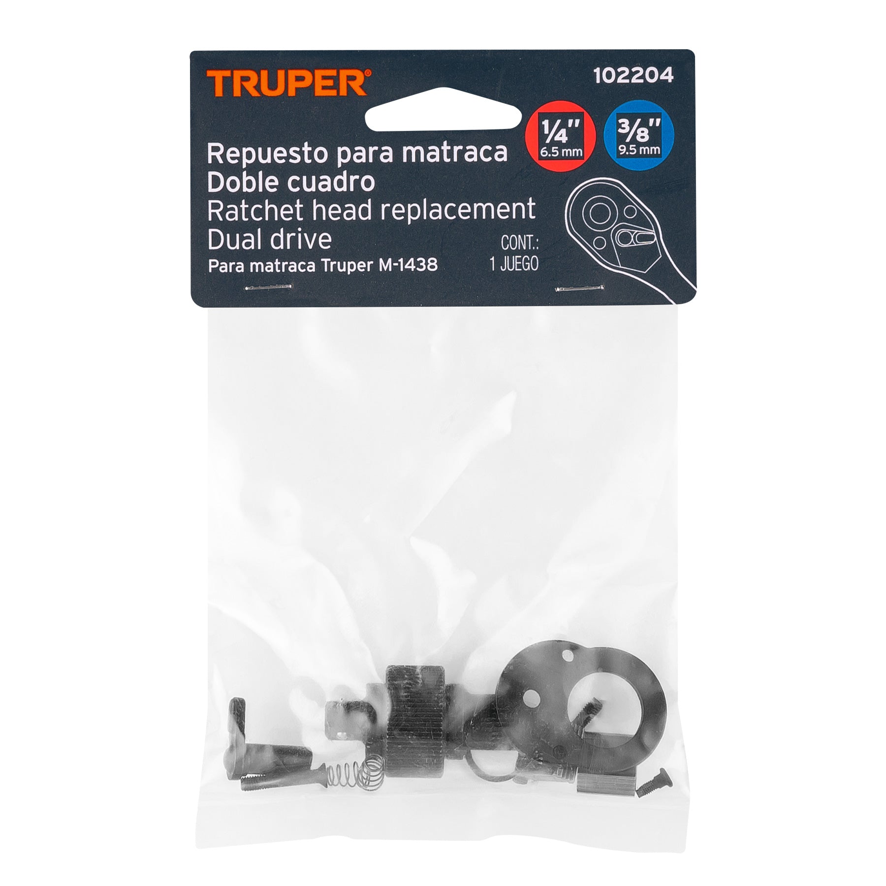 Kit de refacciones para M-1438B, TRUPER