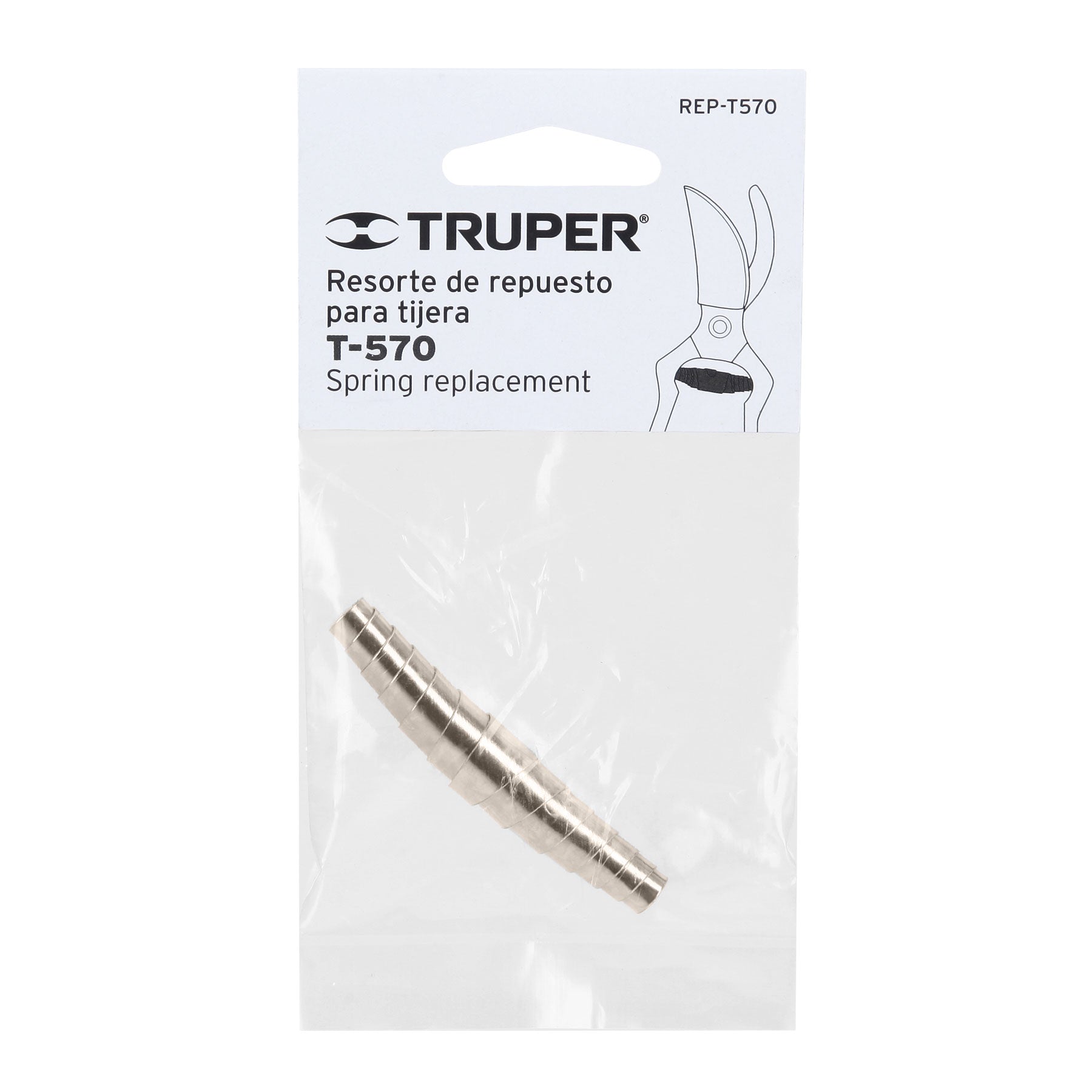 Resorte de repuesto para tijera T-570, TRUPER