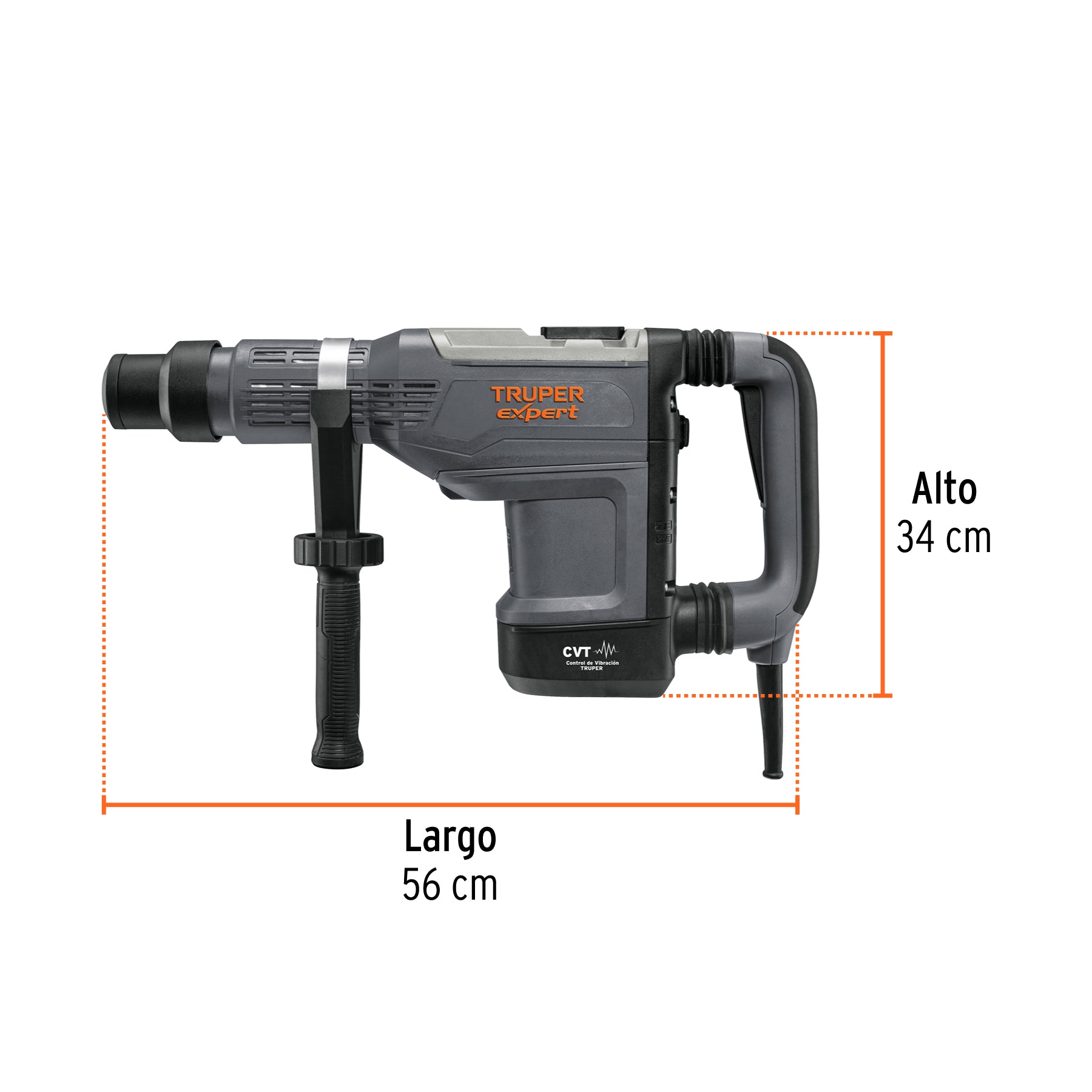 Rotomartillo SDS Max/destornillador 9 kg, 15J, 1500W, EXPERT