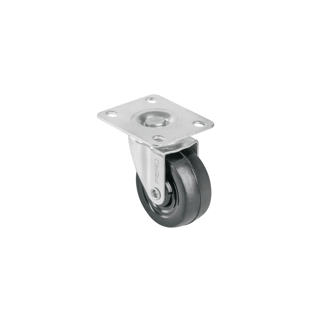 Rodaja hule 2", placa giratoria c/buje, carga 25kg, FIERO
