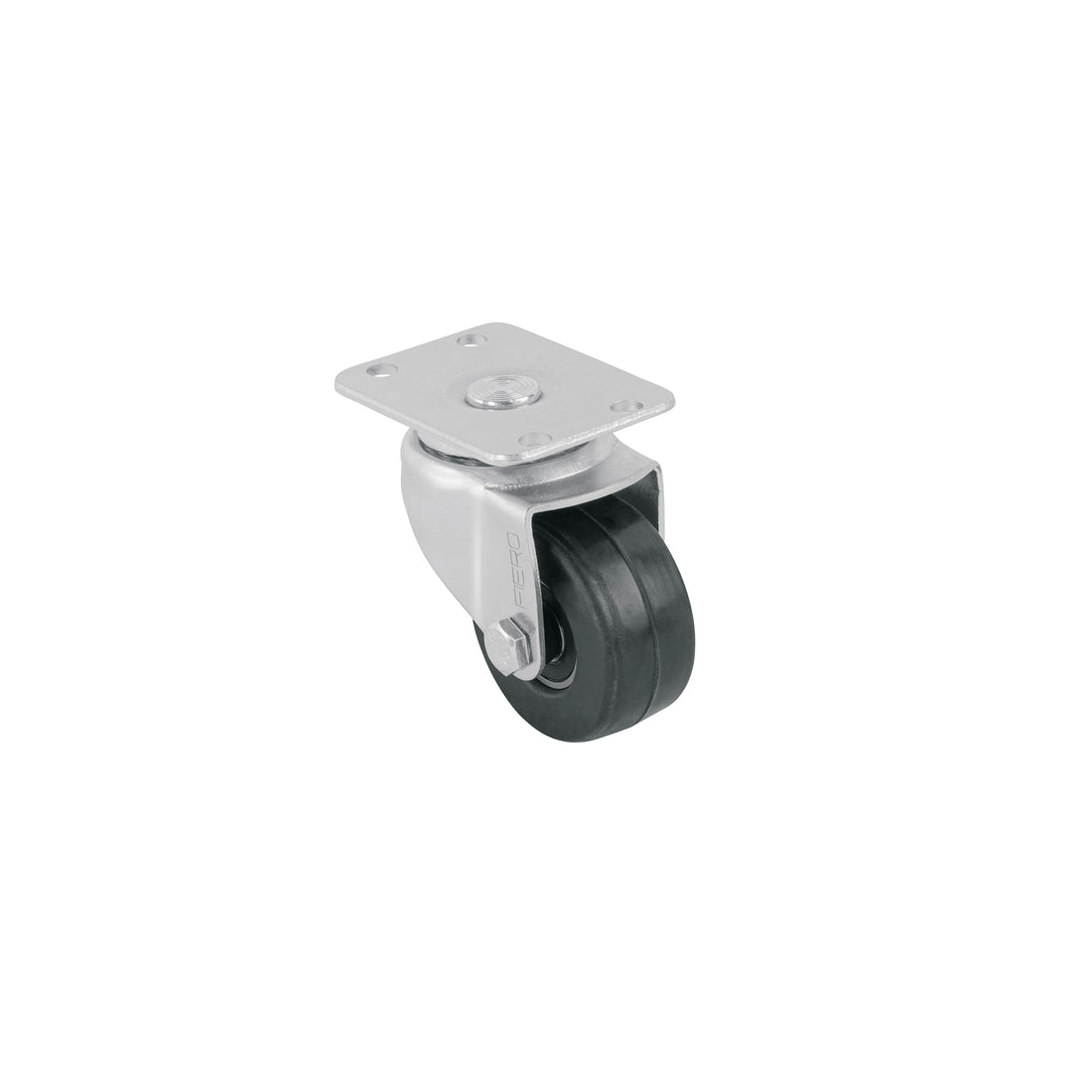 Rodaja hule 2", placa giratoria c/balero, carga 40kg, FIERO