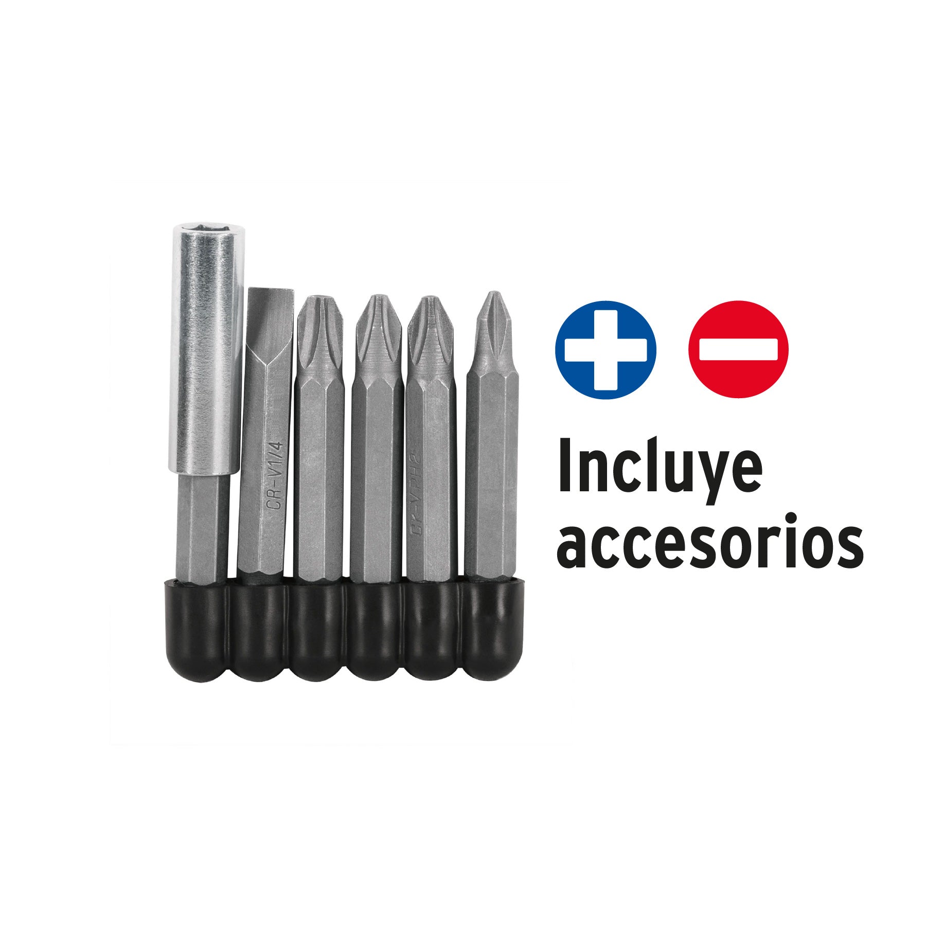 Rotomartillo/destornillador 1/2", 20V, 1 batería 2Ah, PRETUL