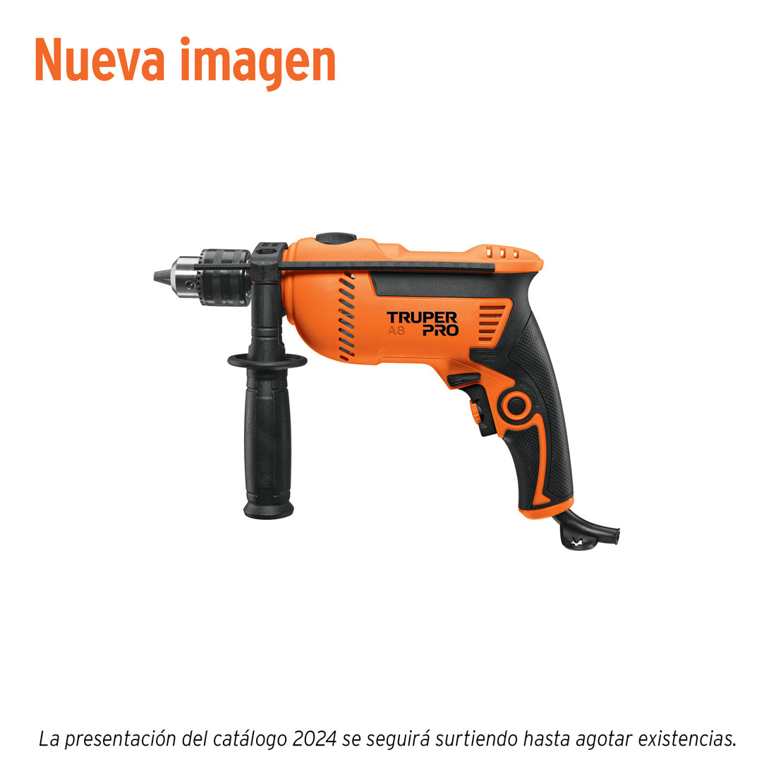 Rotomartillo/destornillador 1/2", 750W, TRUPER PRO