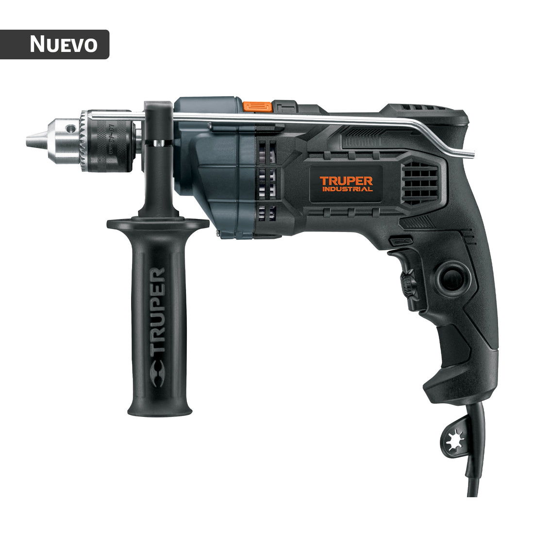 Rotomartillo/destornillador 1/2", 800W, TRUPER INDUSTRIAL