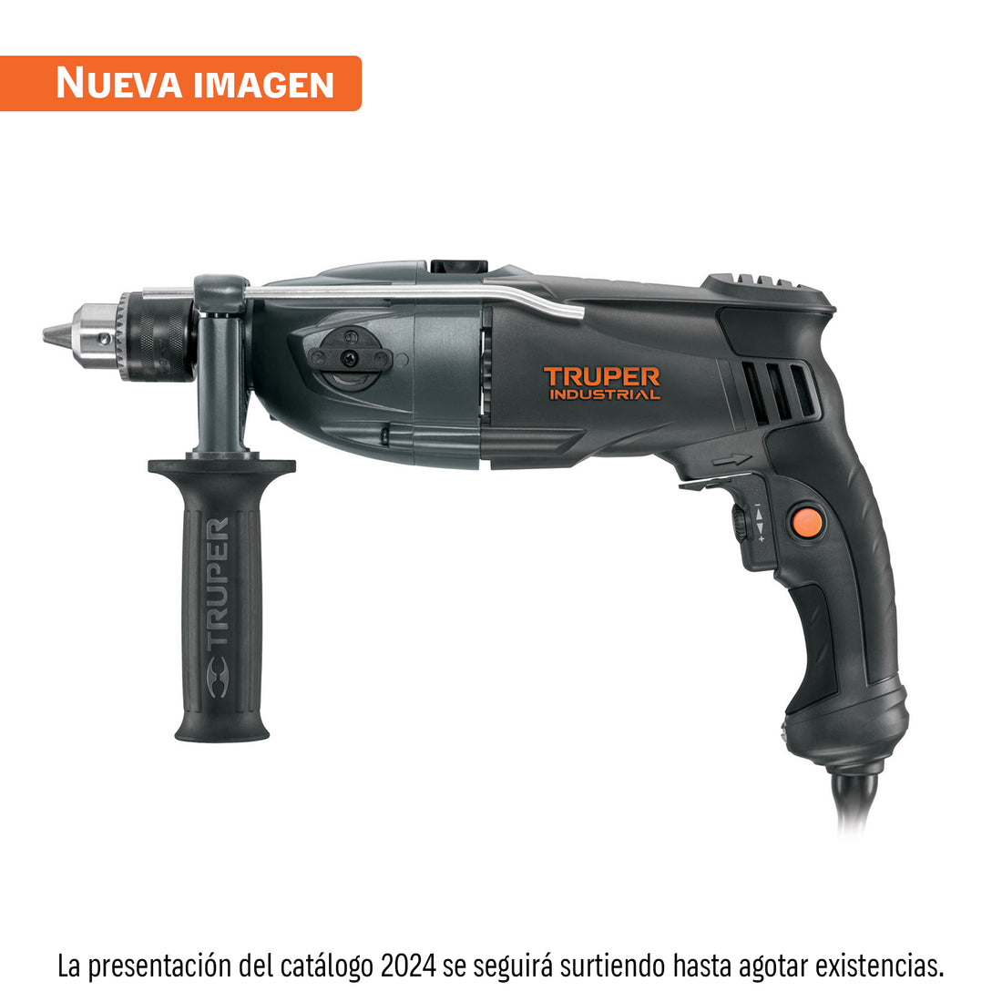 Rotomartillo/destornillador 1/2", 1200W, TRUPER INDUSTRIAL