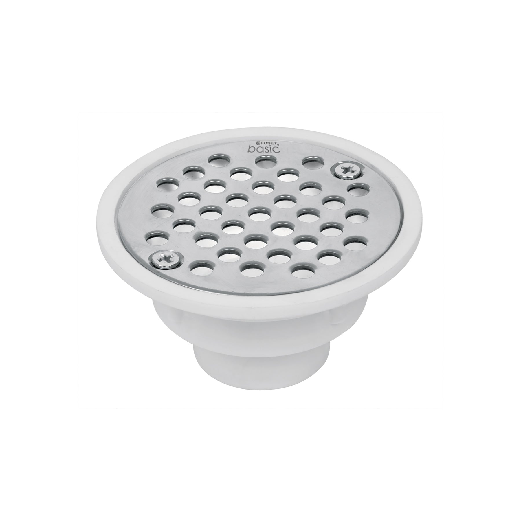 Resumidero polipropileno, redondo, modelo "C", 3-3/4", BASIC