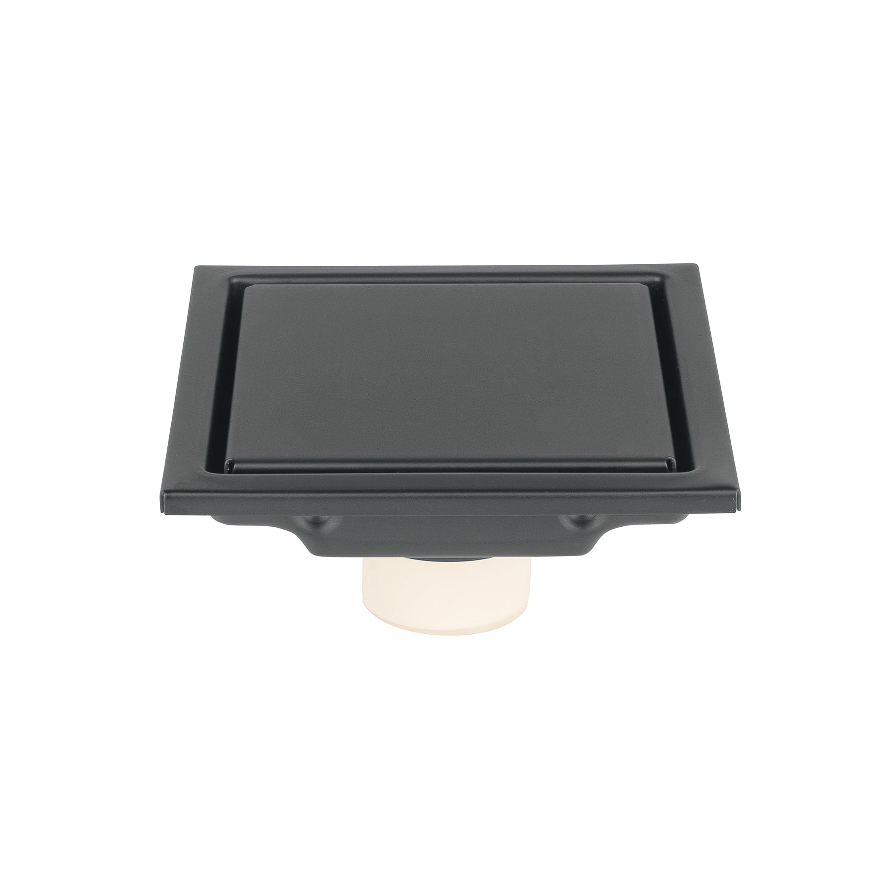 Resumidero reversible 4", anti olores, acero inox, negro, AQUA
