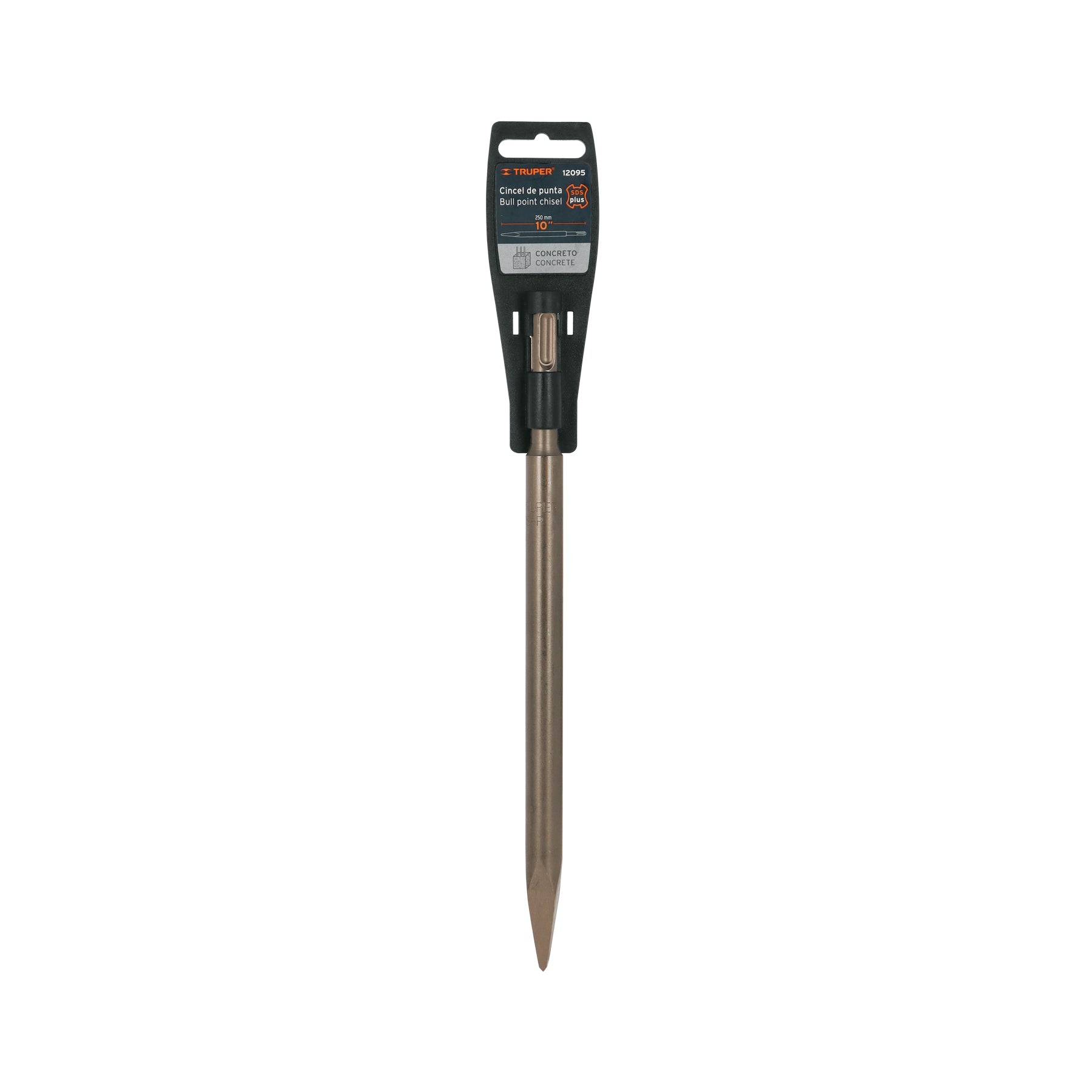 Cincel de punta SDS Plus de 10", TRUPER