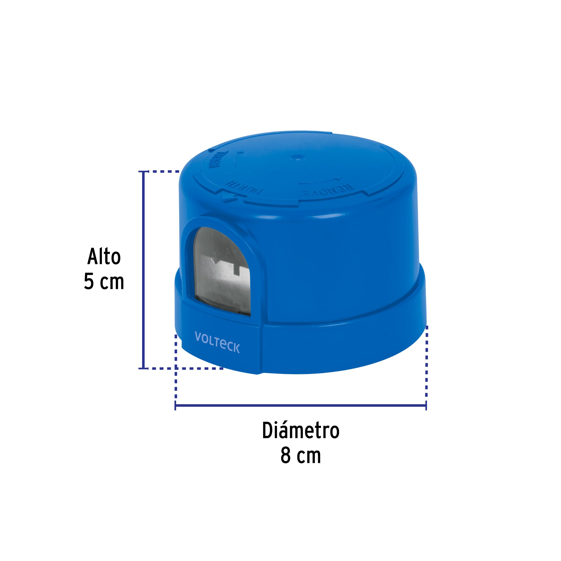 Fotocelda montaje de 1/2 vuelta, tensión 127 - 220 V