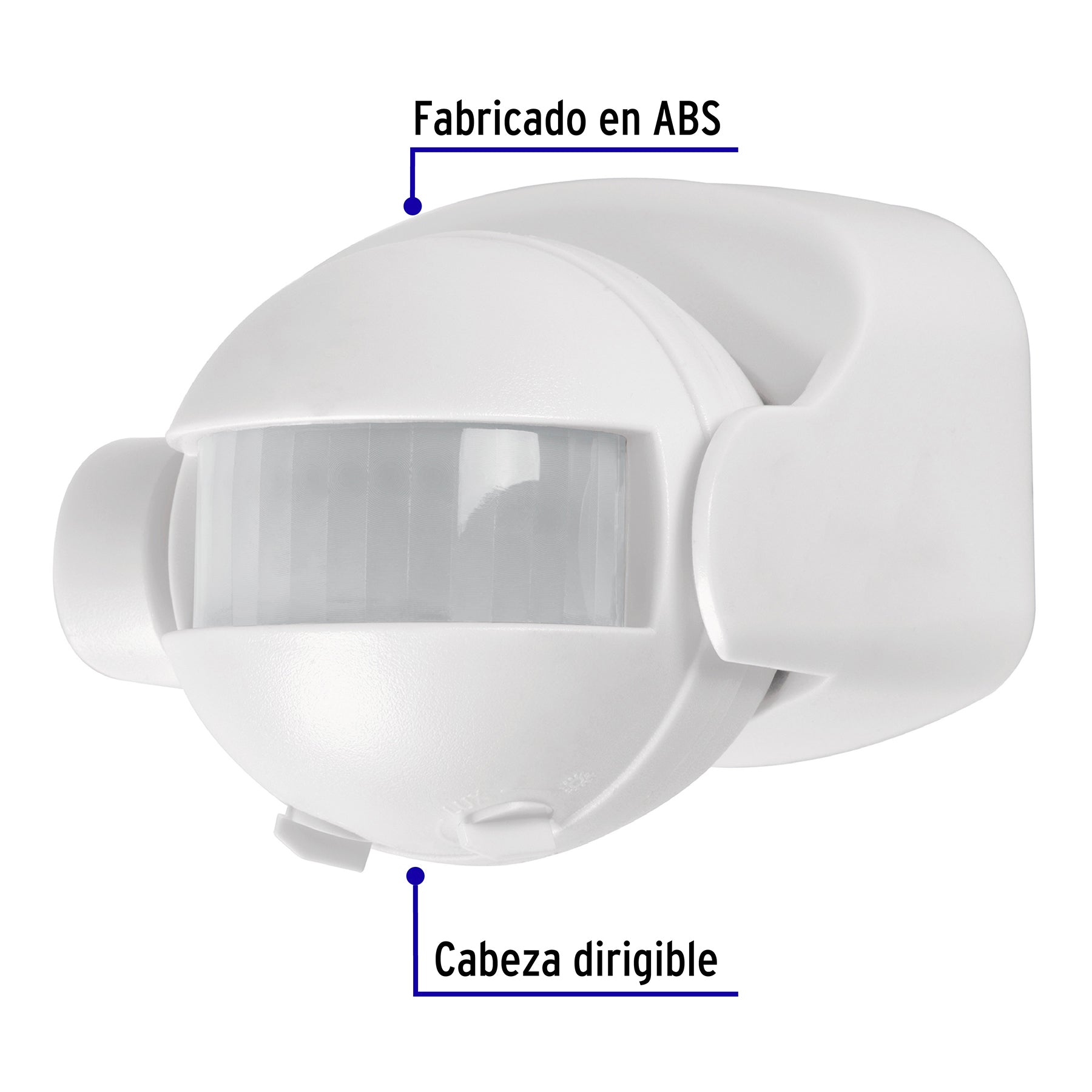 Sensor de movimiento de 180° para pared y techo, VOLTECK