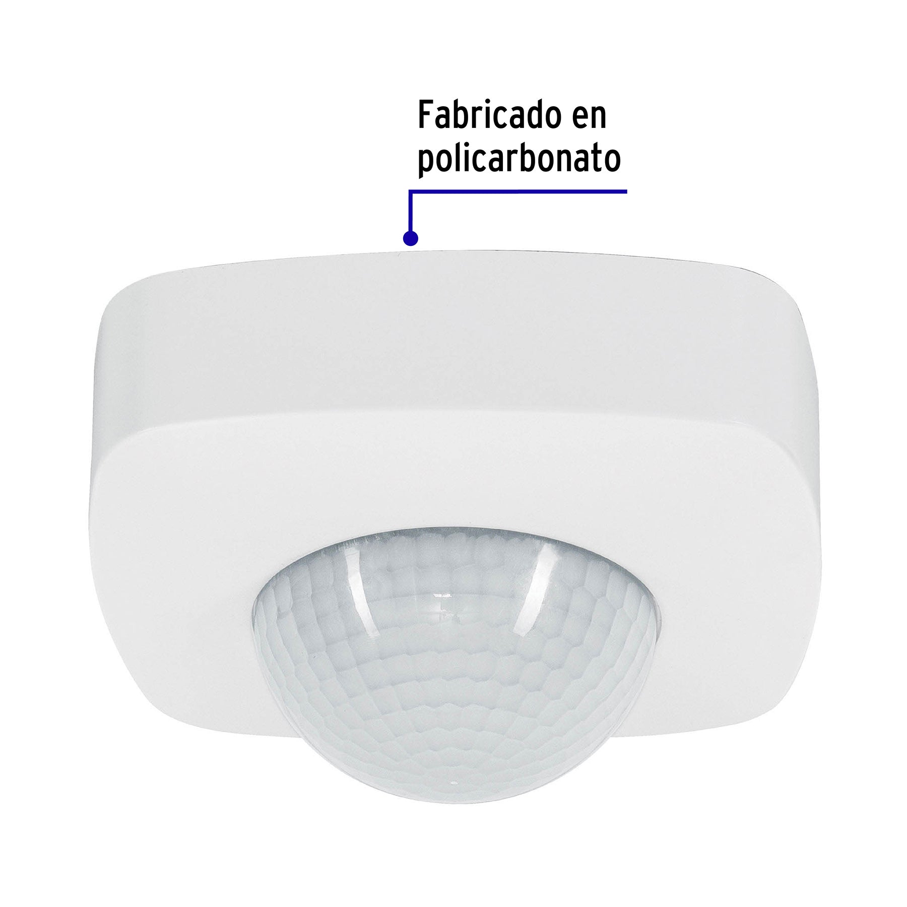 Sensor de movimiento para techo, alcance 20 m, VOLTECK
