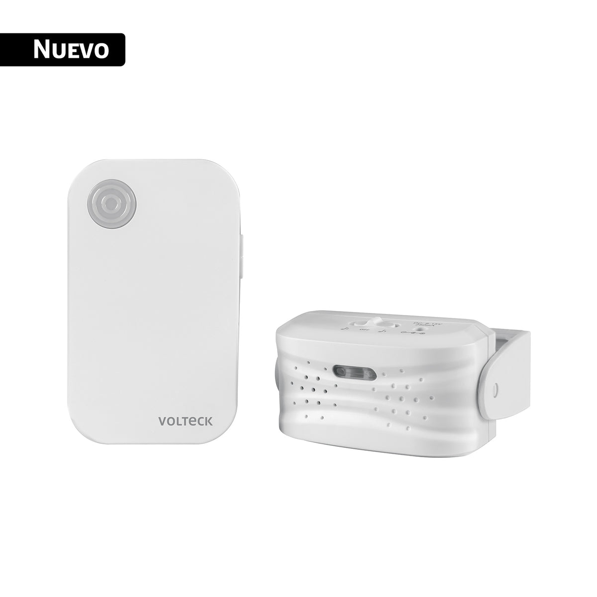 Sensor de movimiento con alarma y timbre inalámbrico