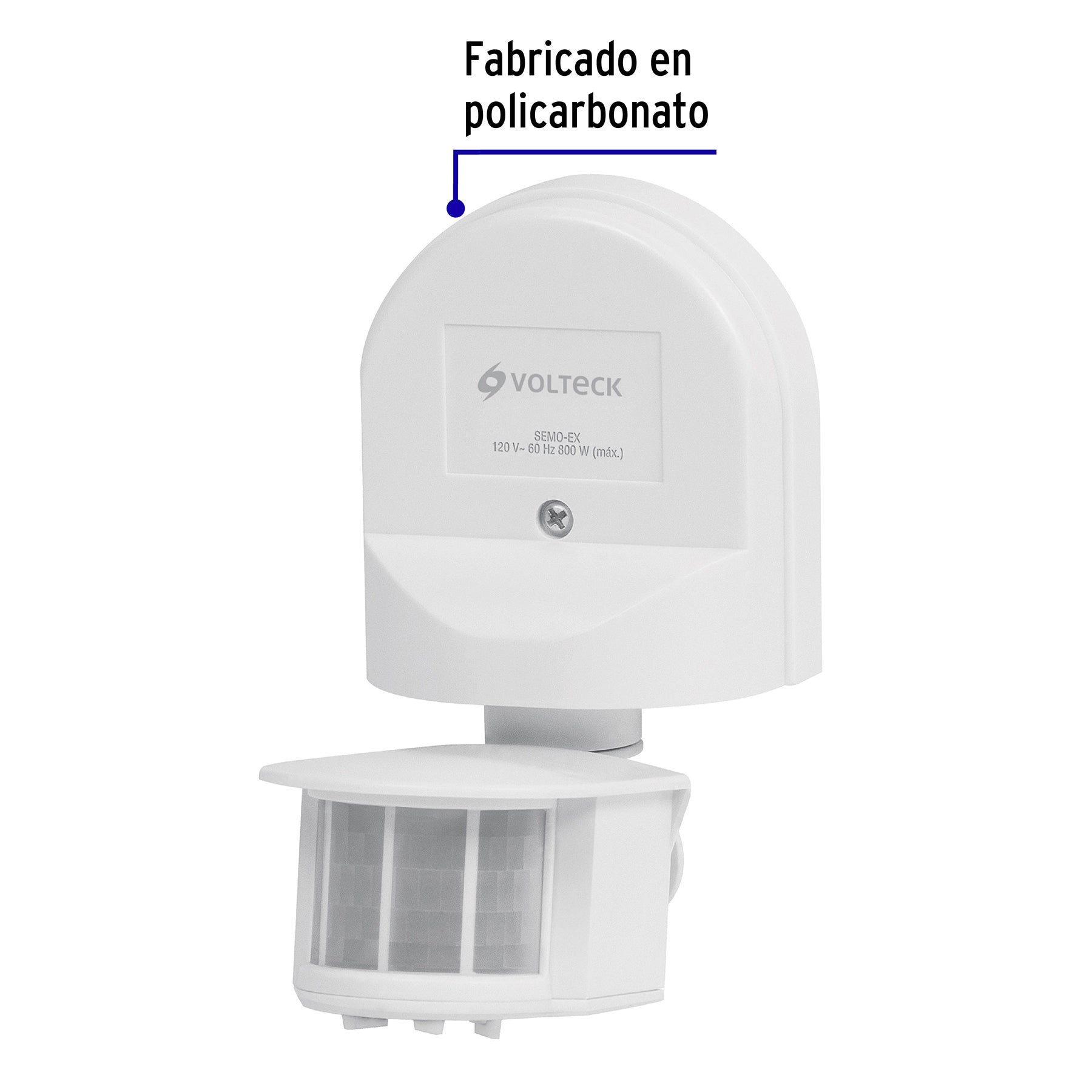 Sensor de movimiento para exterior, VOLTECK