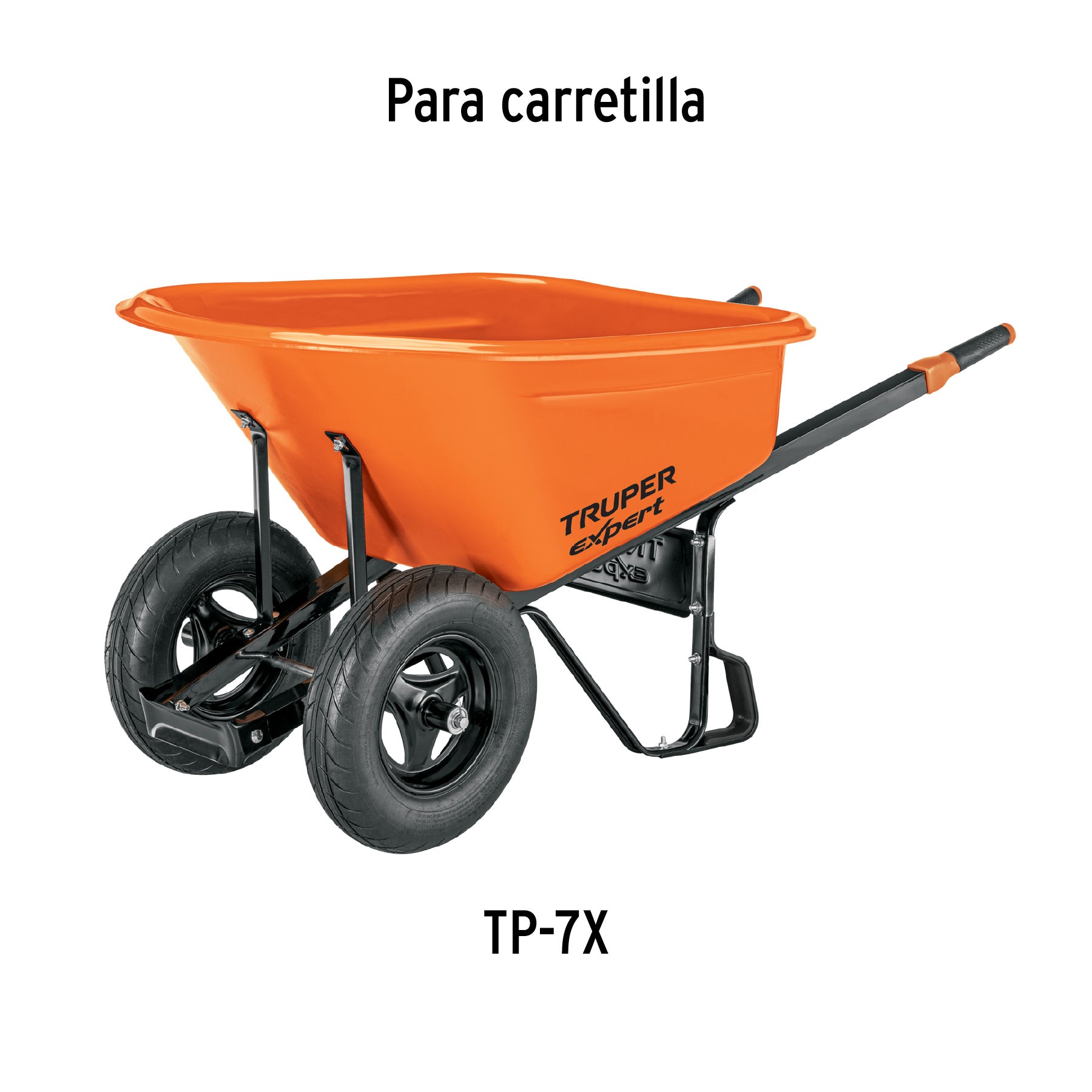 2 soportes calibre 15 para carretilla TP-7X, TRUPER EXPERT