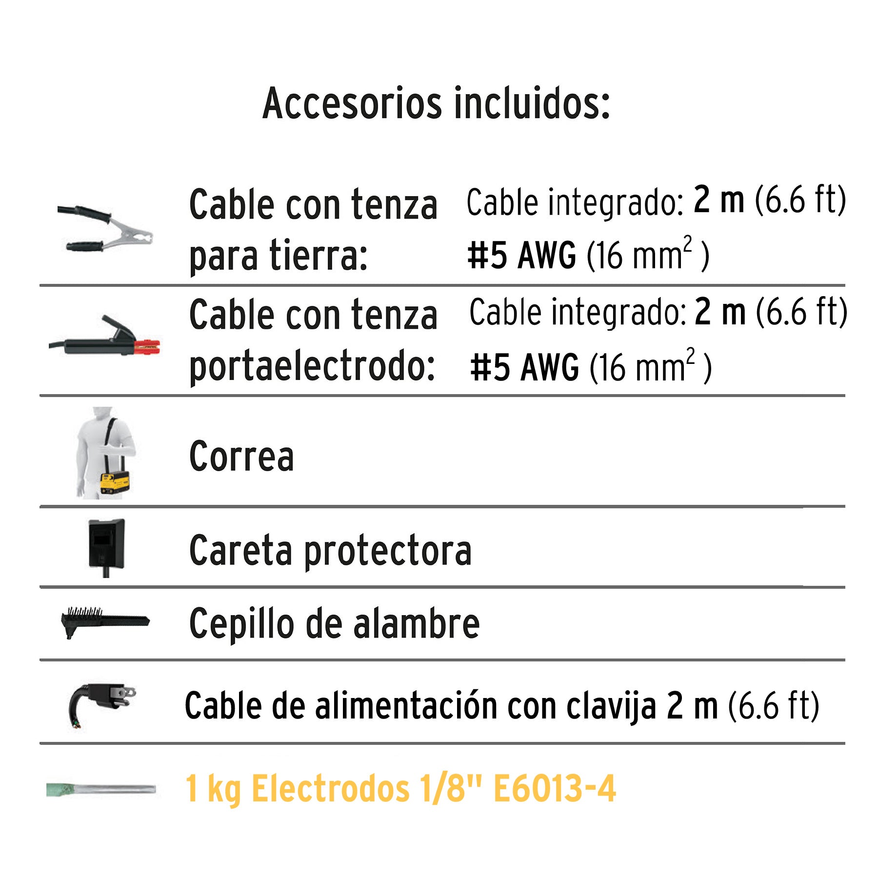 Mini soldadora inversora 130A, bi-voltaje, 127/220V, PRETUL